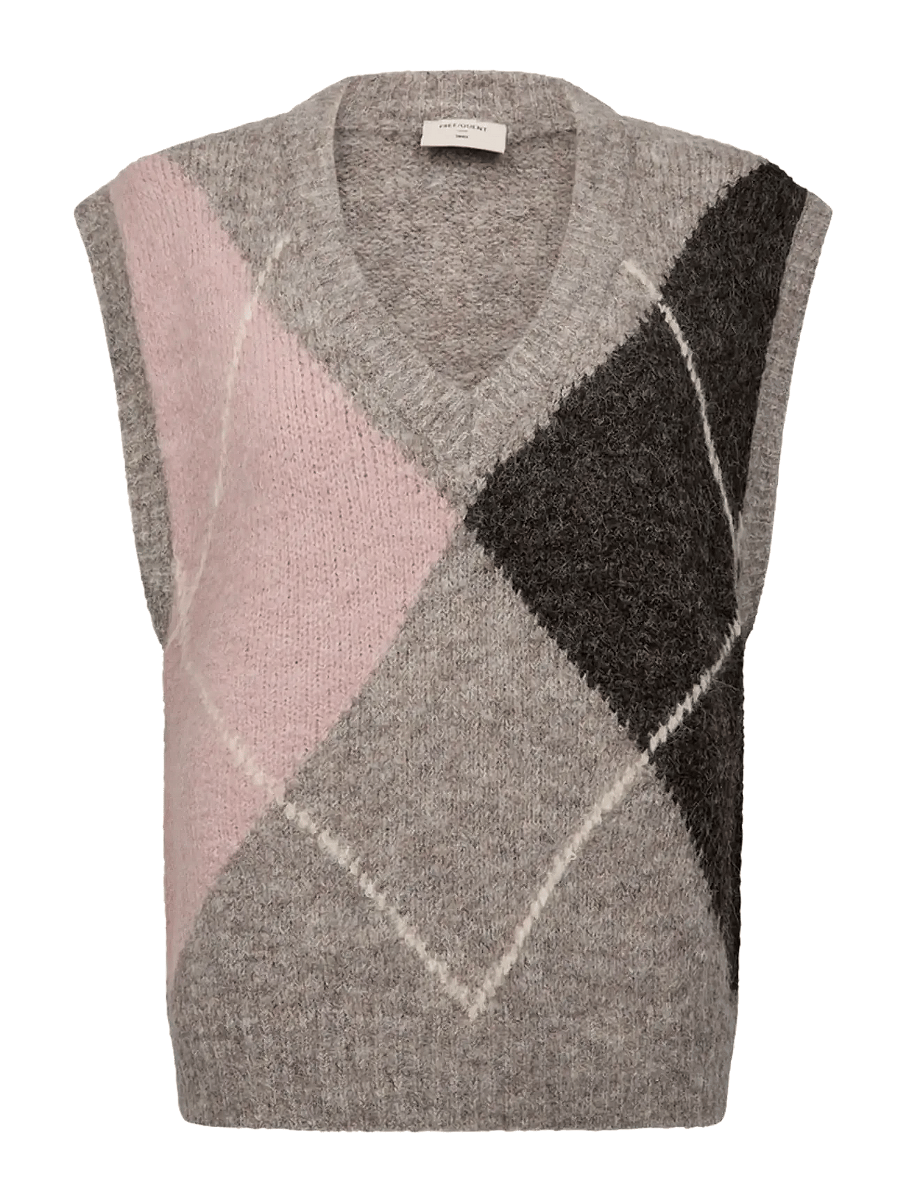 FREE/QUENT - Fqgrslulu-Waistcoat - Trikotāžas vestes