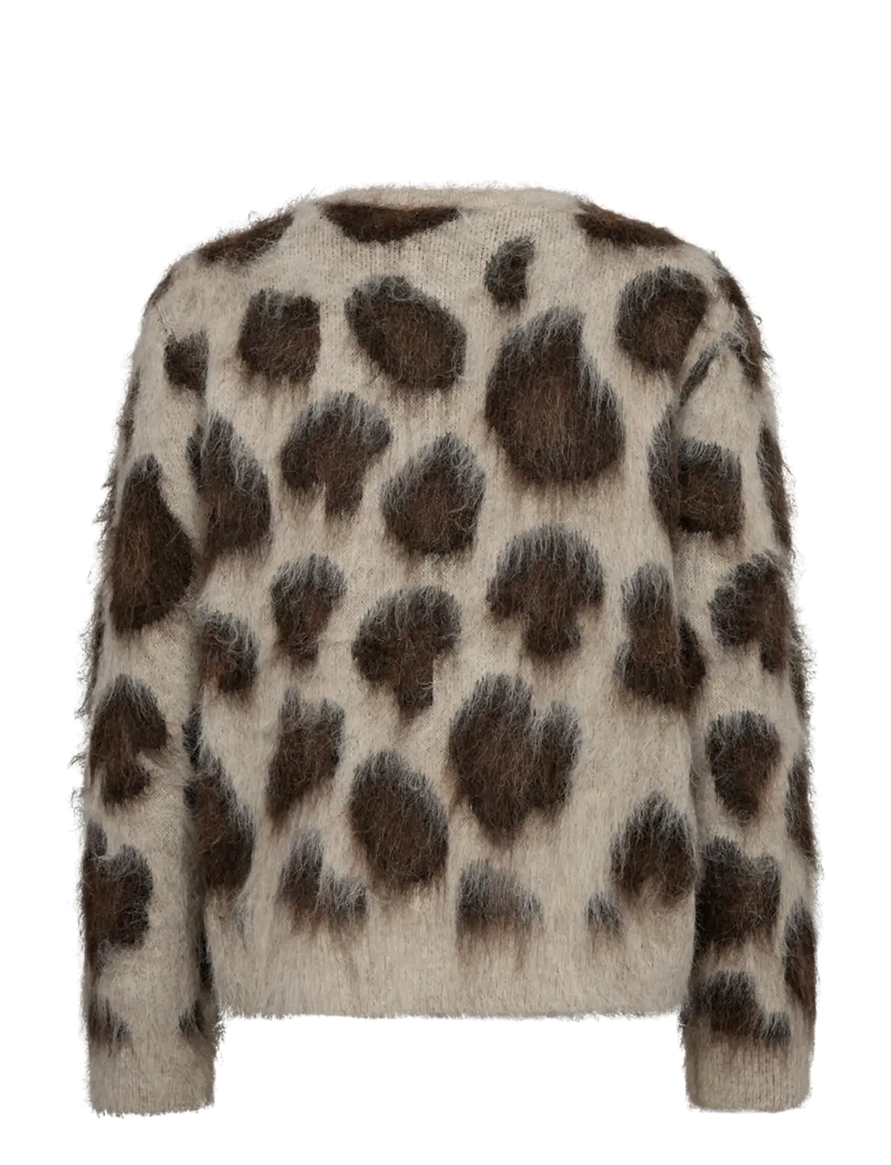 FREE/QUENT - FQLIPPI-CARDIGAN - cardigans - oyster grey mel w. mole mel - 1