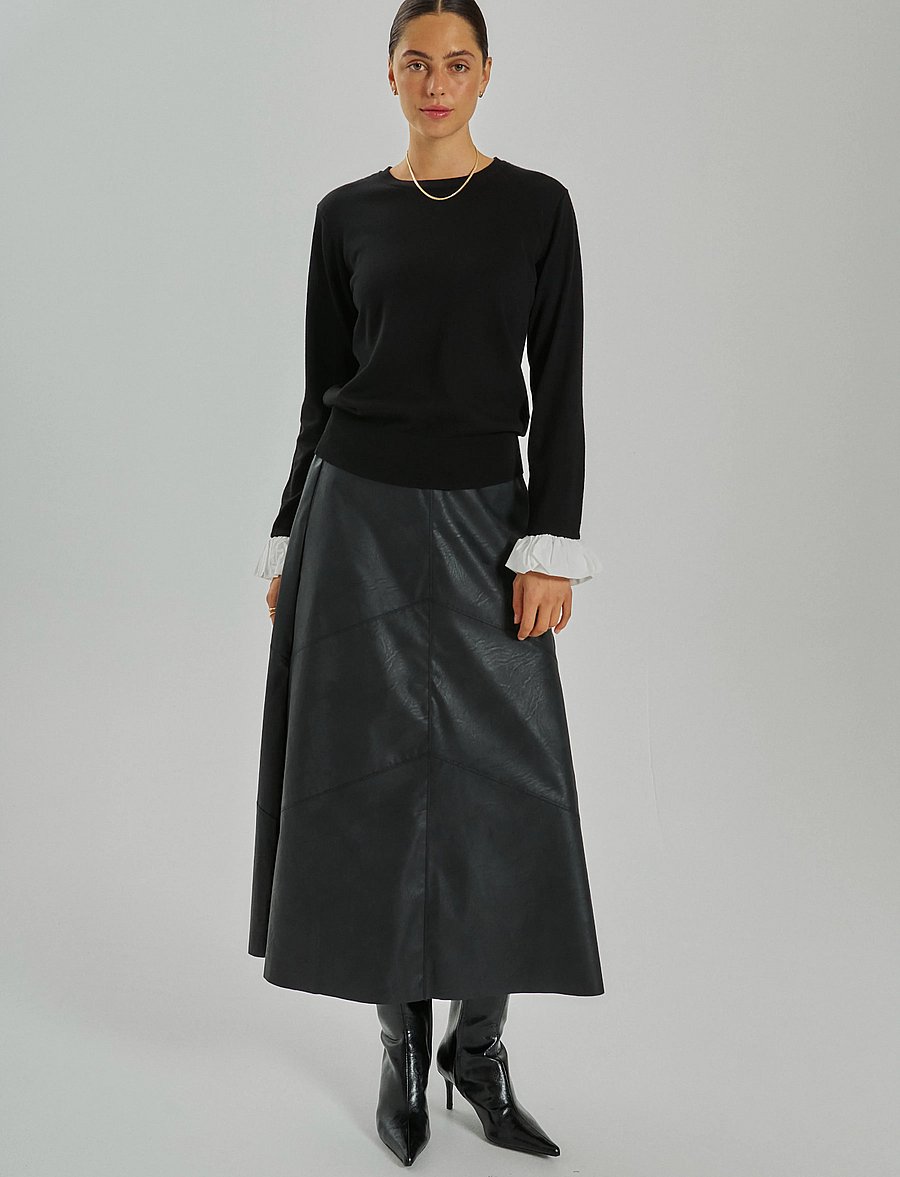 FREE/QUENT - FQHARLEY-SKIRT - black - 0