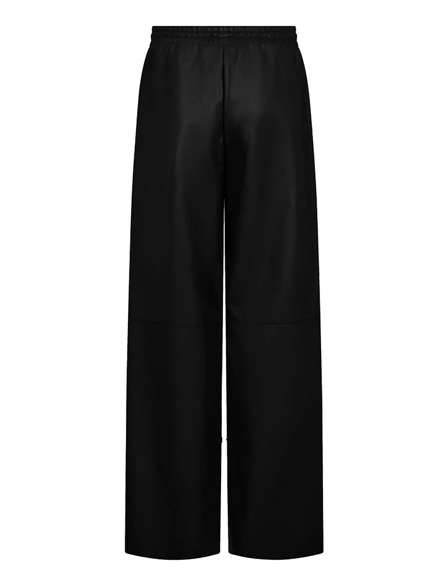 FREE/QUENT - FQVEGGY-PANTS - nahkpüksid - black - 2