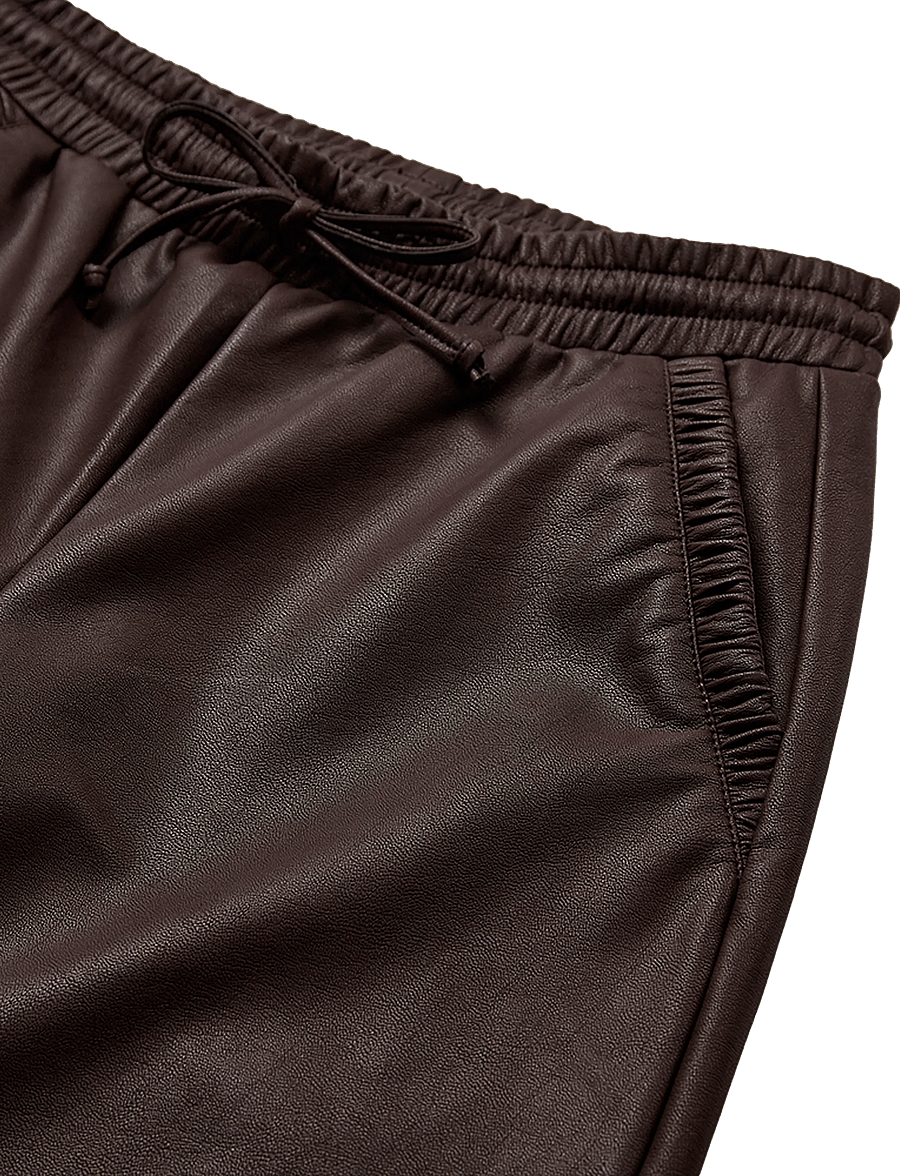 FREE/QUENT - FQVEGGY-PANTS - nahkpüksid - mole - 2