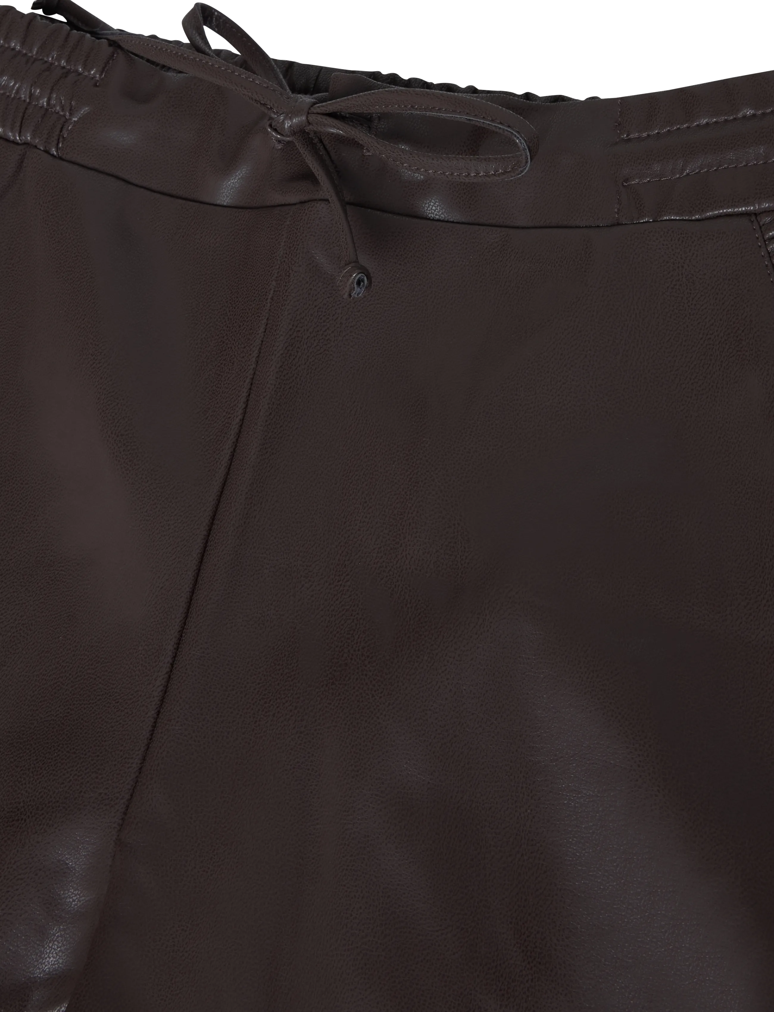 FREE/QUENT - FQVEGGY-PANTS - leather trousers - mole - 2
