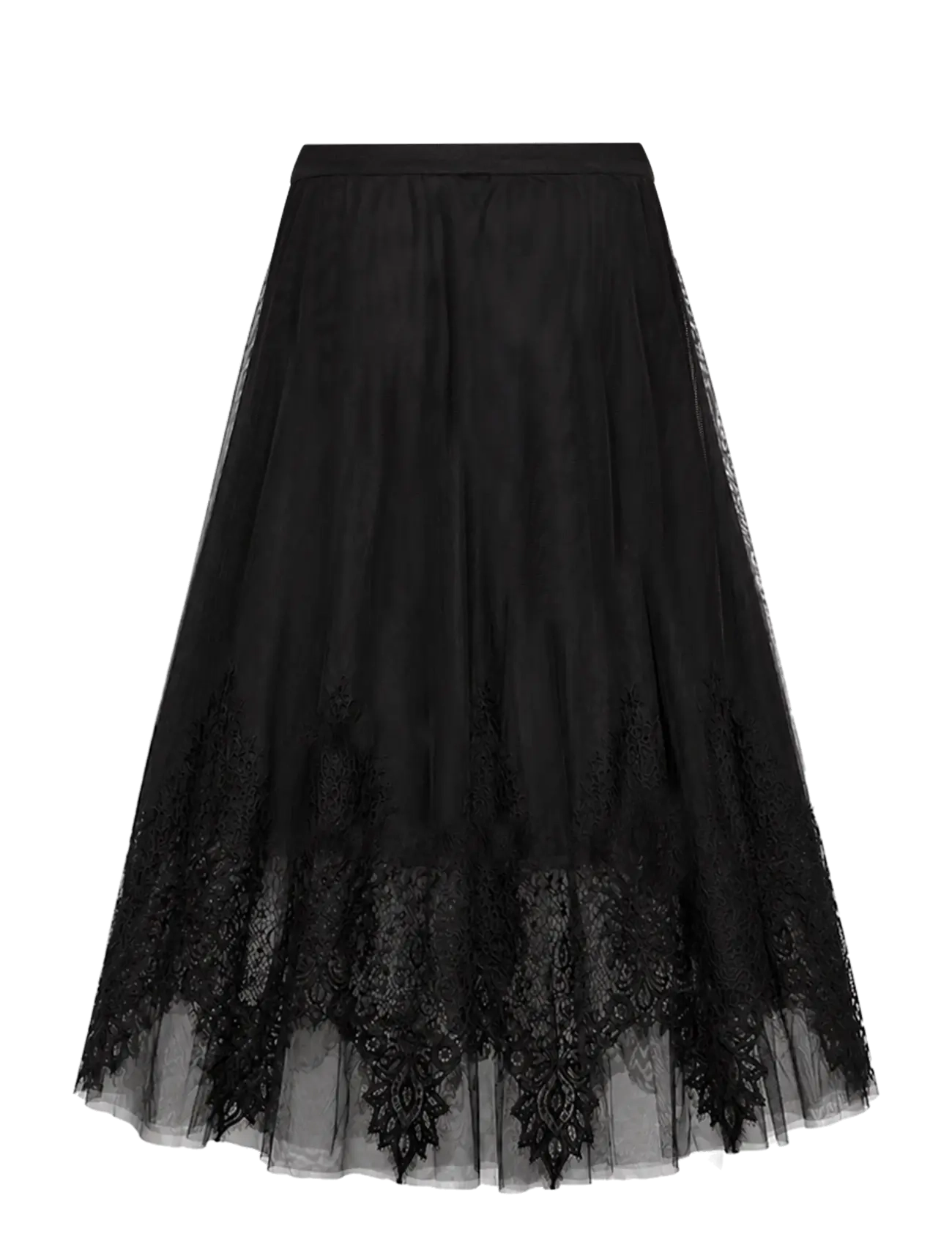 FREE/QUENT - FQMONICA-SKIRT - maxi skirts - black - 1