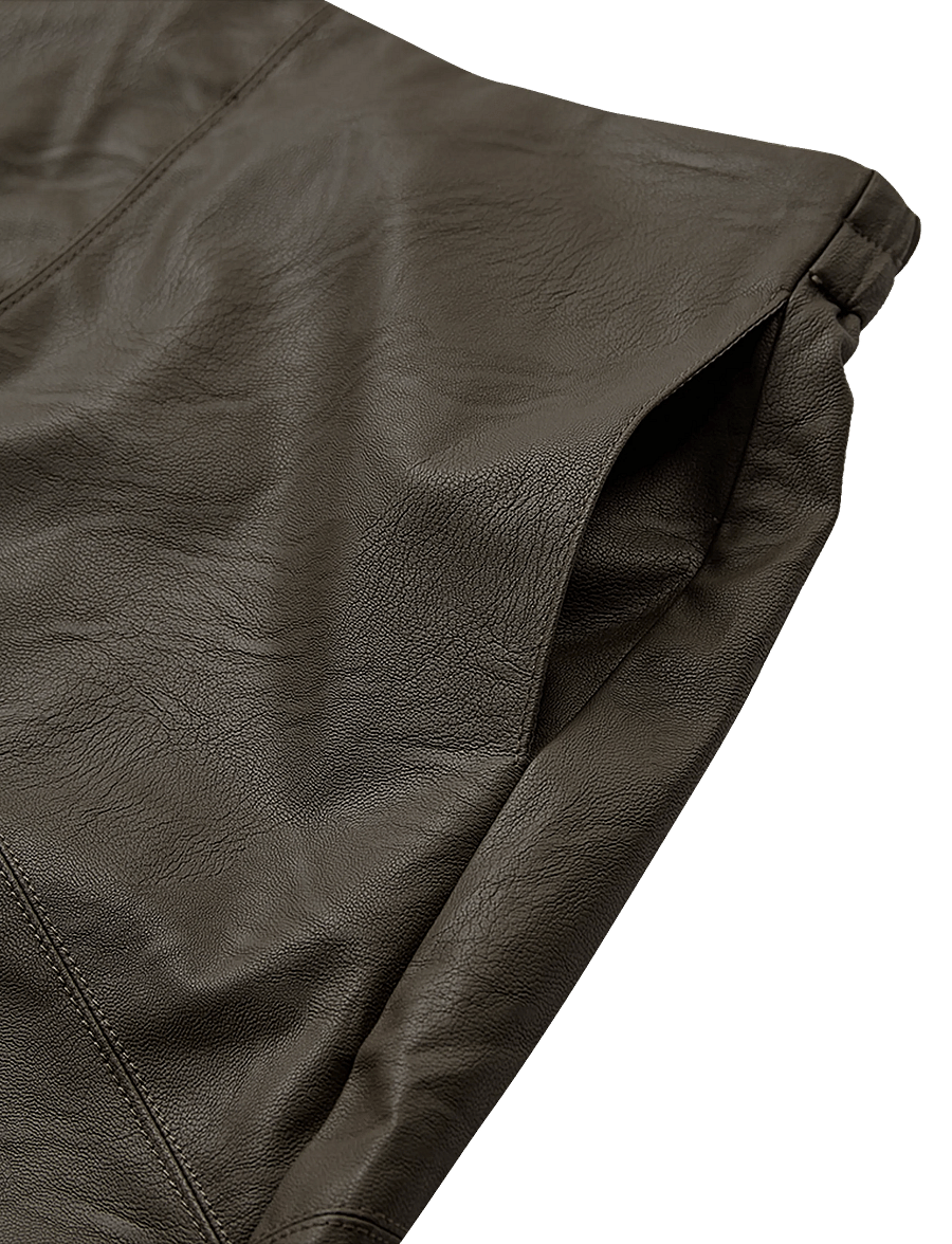 FREE/QUENT - FQHARLEY-SKIRT - kurze röcke - morel - 2