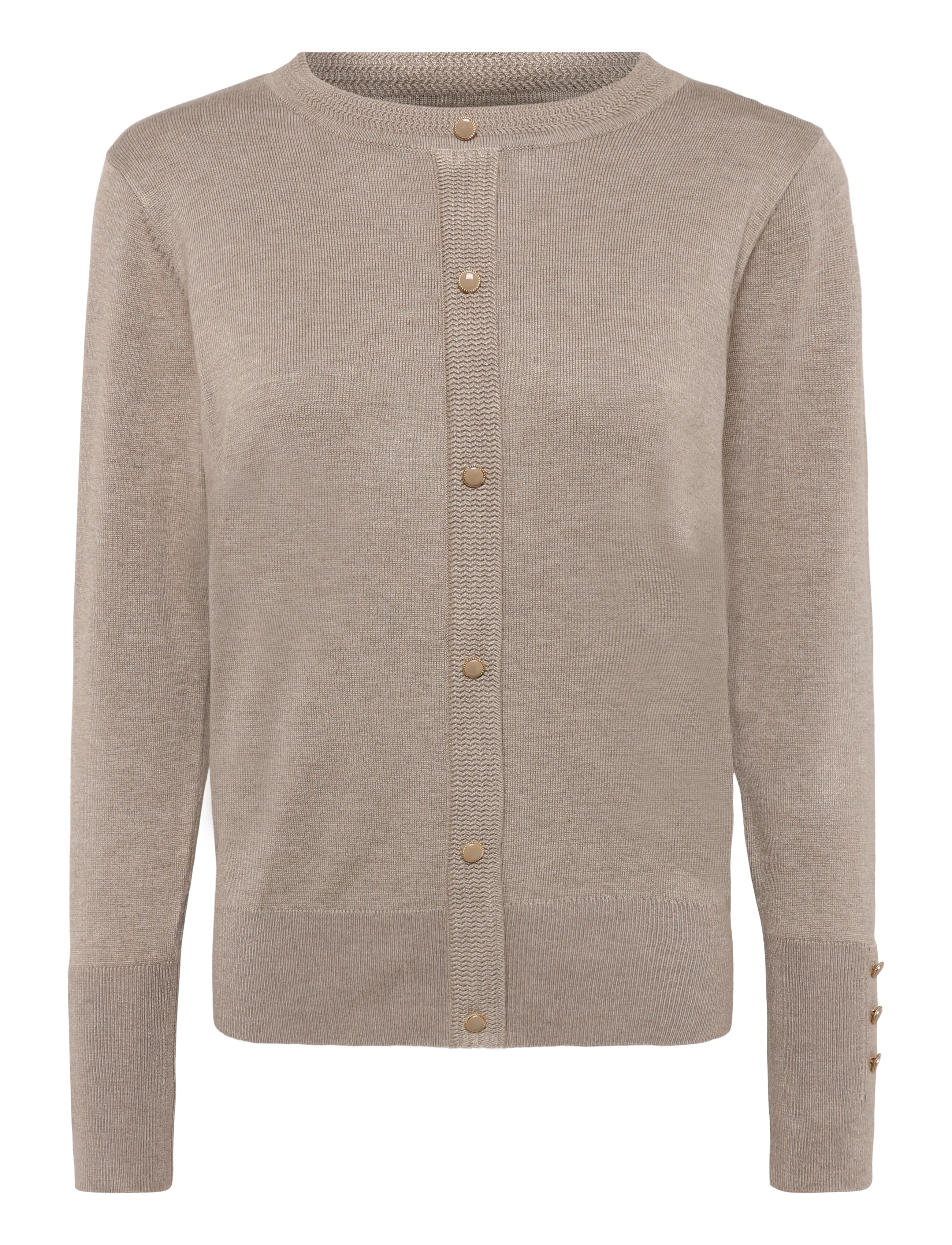 FREE/QUENT FQKATIE-PULLOVER - Koftor - DESERT TAUPE MELANGE / beige
