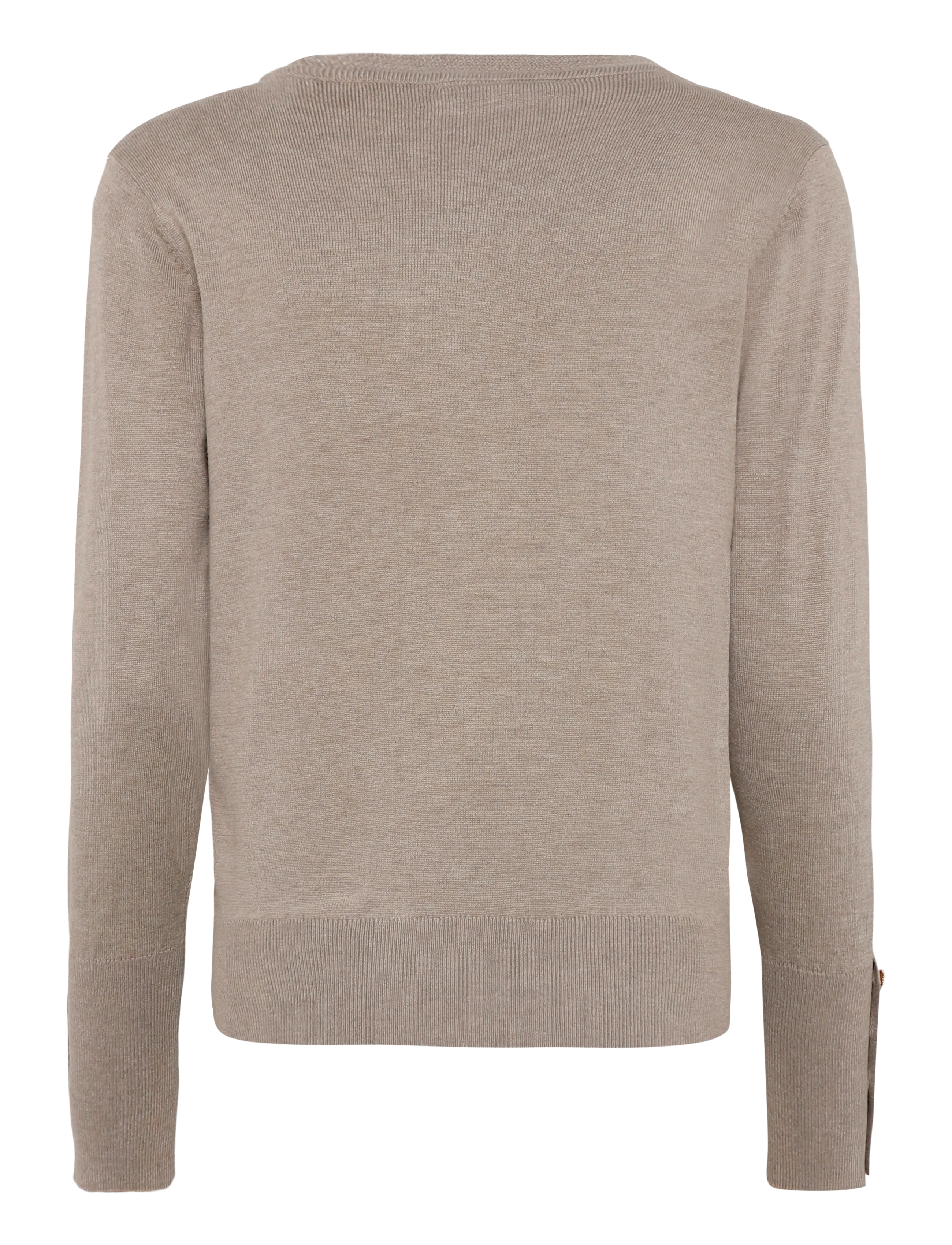 FREE/QUENT - FQKATIE-PULLOVER - koftor - desert taupe melange - 1