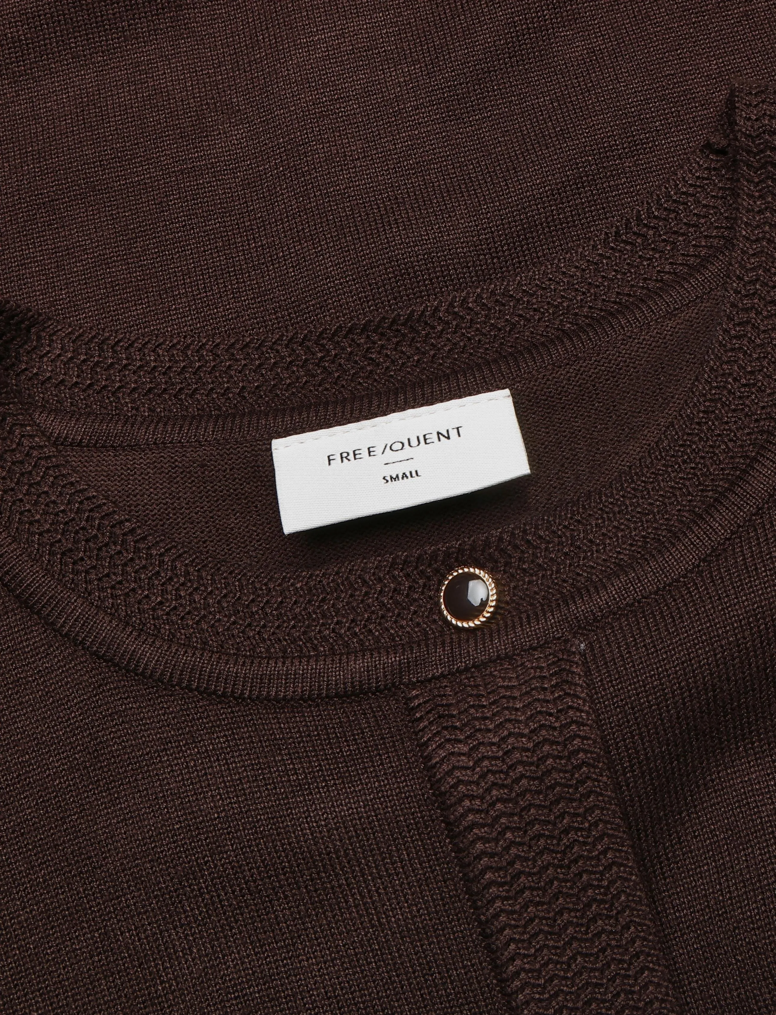 FREE/QUENT - FQKATIE-PULLOVER - koftor - mole - 2