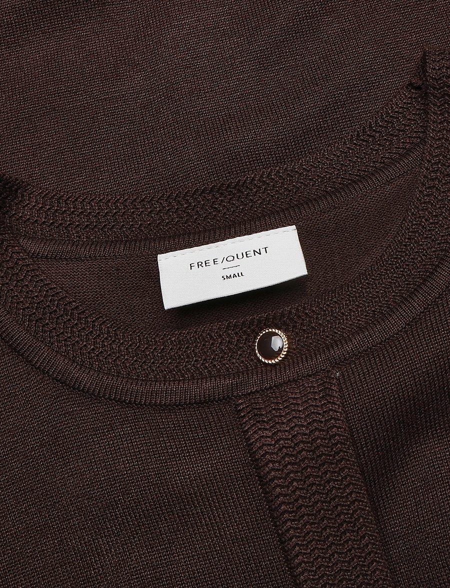 FREE/QUENT - FQKATIE-PULLOVER - koftor - mole - 2