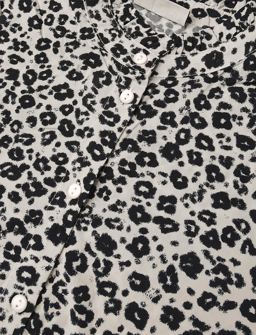 FREE/QUENT - FQADNEY-SHIRT - moonbeam w. black - 4