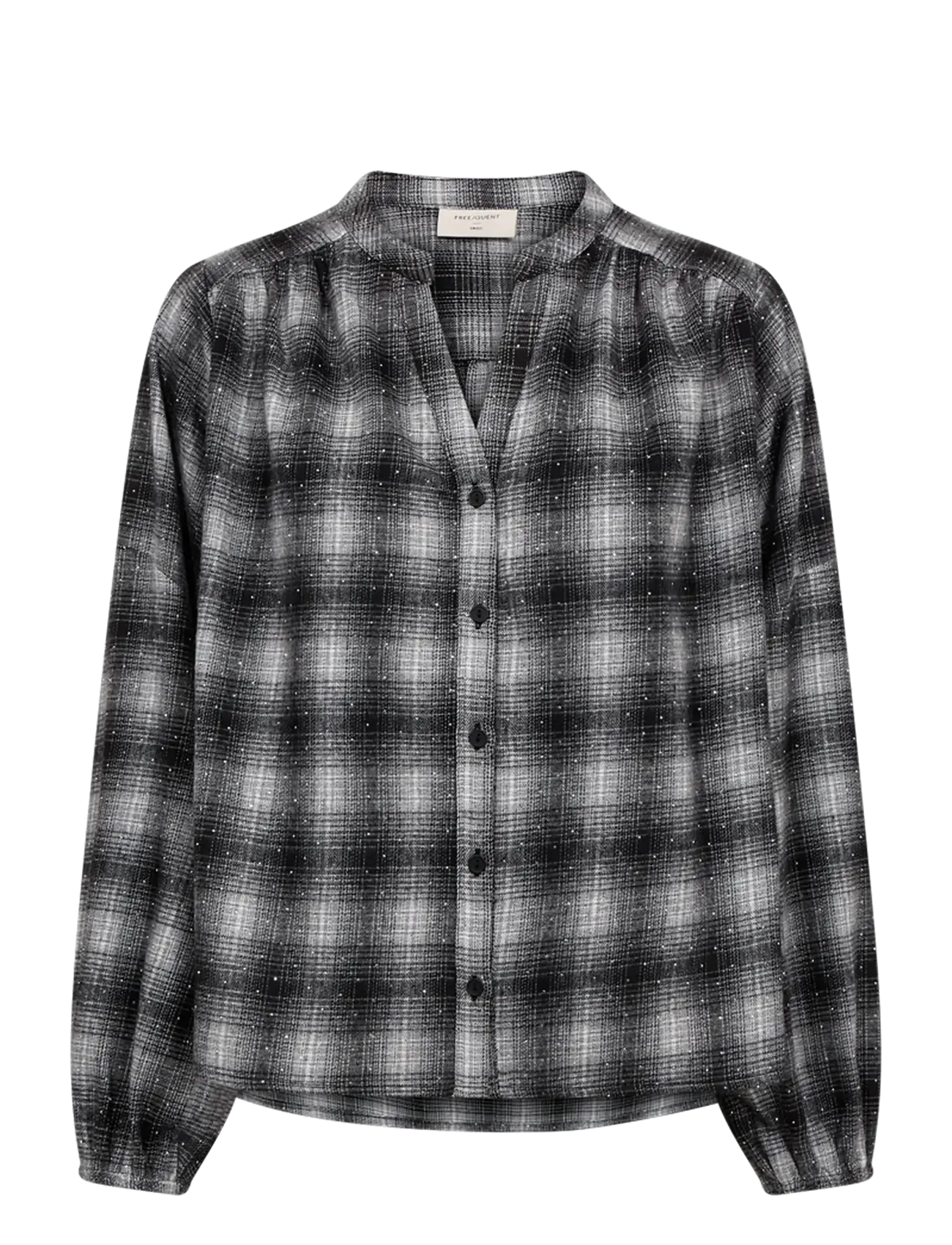 FREE/QUENT FQMIMMY-BLOUSE - Paitatakit - BLACK W. STAR OFF-WHITE / black