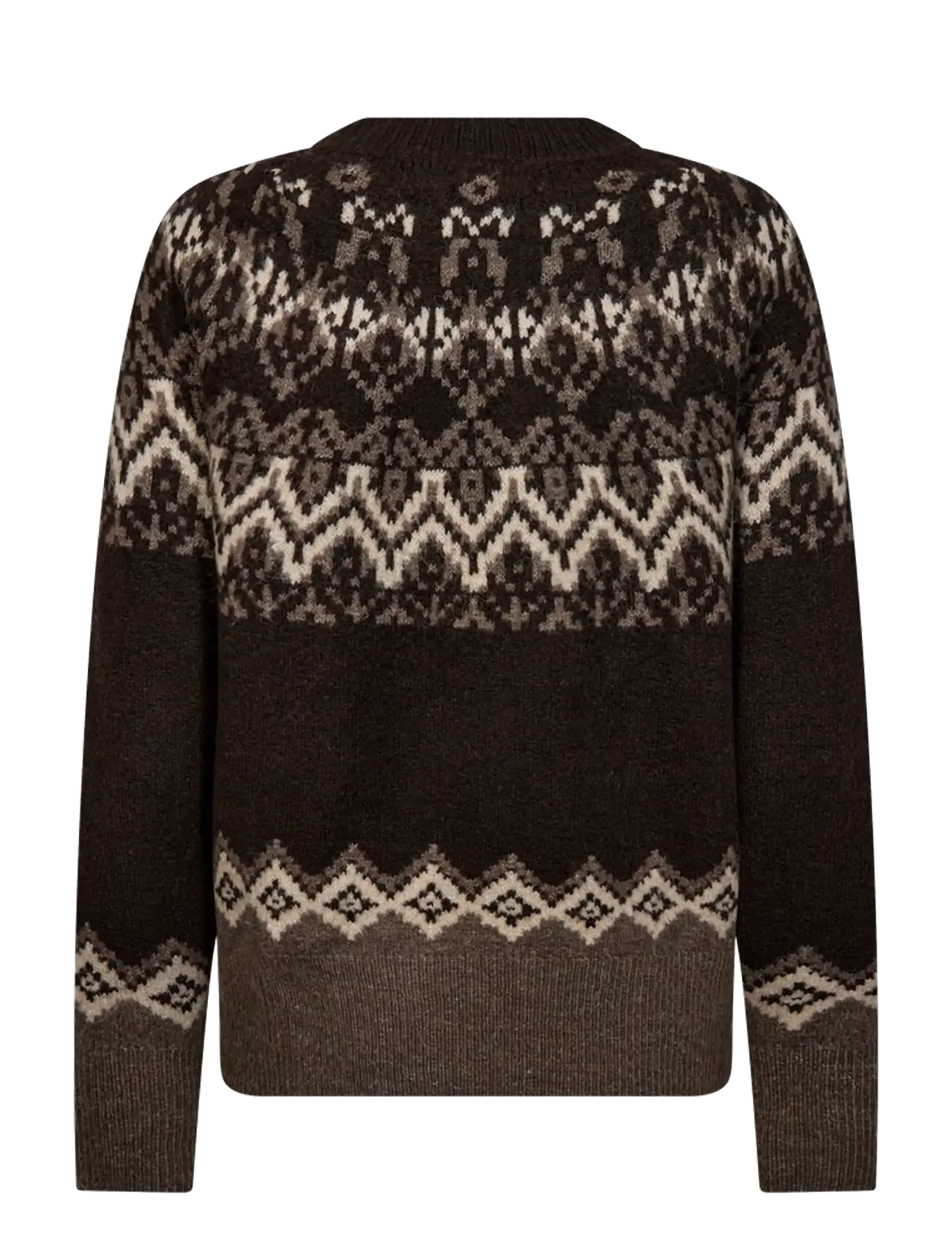 FREE/QUENT - FQMERLA-PULLOVER - stickade tröjor - mole w. morel - 1