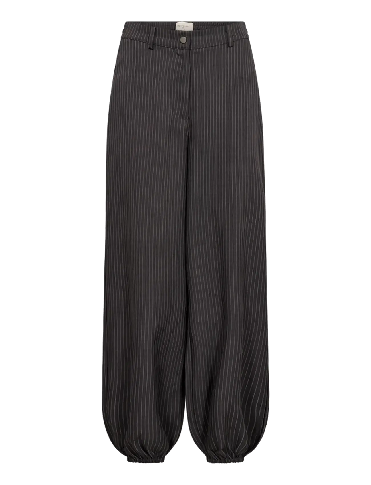 FREE/QUENT FQMALI-PANTS - Hosen - DARK GREY MEL W STAR OFF-WHITE / grey