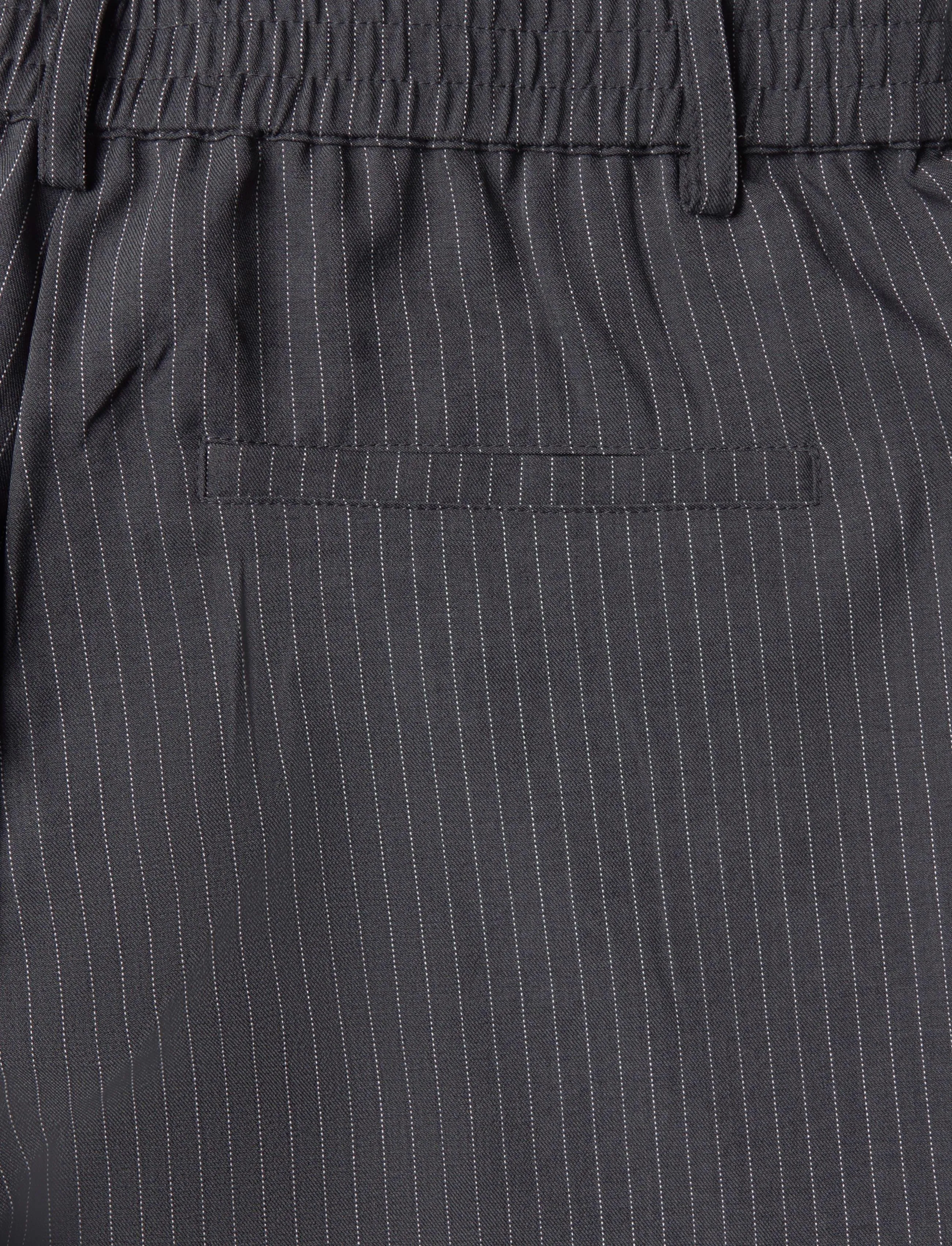 FREE/QUENT - FQMALI-PANTS - barrelbyxor - dark grey mel w star off-white - 4