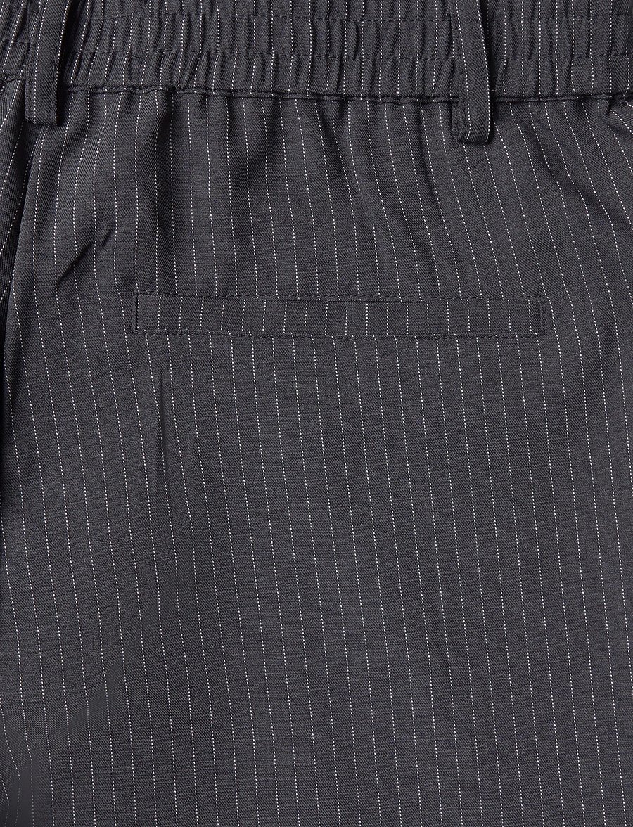 FREE/QUENT - FQMALI-PANTS - barrelbyxor - dark grey mel w star off-white - 4