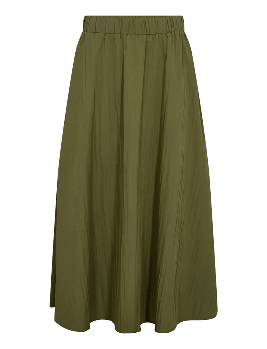 FREE/QUENT - FQESFENNY-SKIRT - midiseelikud - calliste green - 1