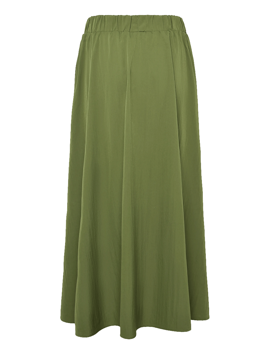FREE/QUENT - FQESFENNY-SKIRT - midi kjolar - calliste green - 2
