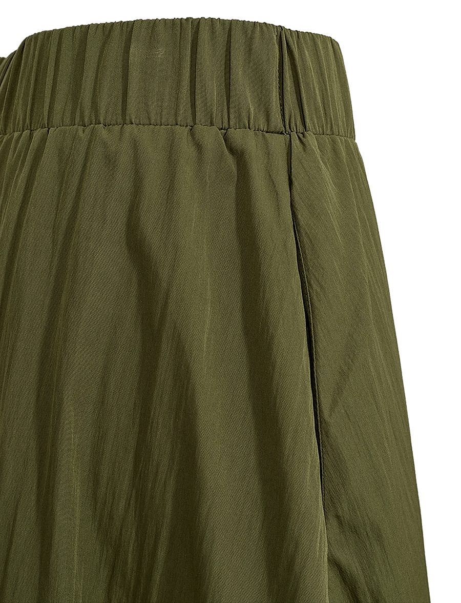 FREE/QUENT - FQESFENNY-SKIRT - midiseelikud - calliste green - 3