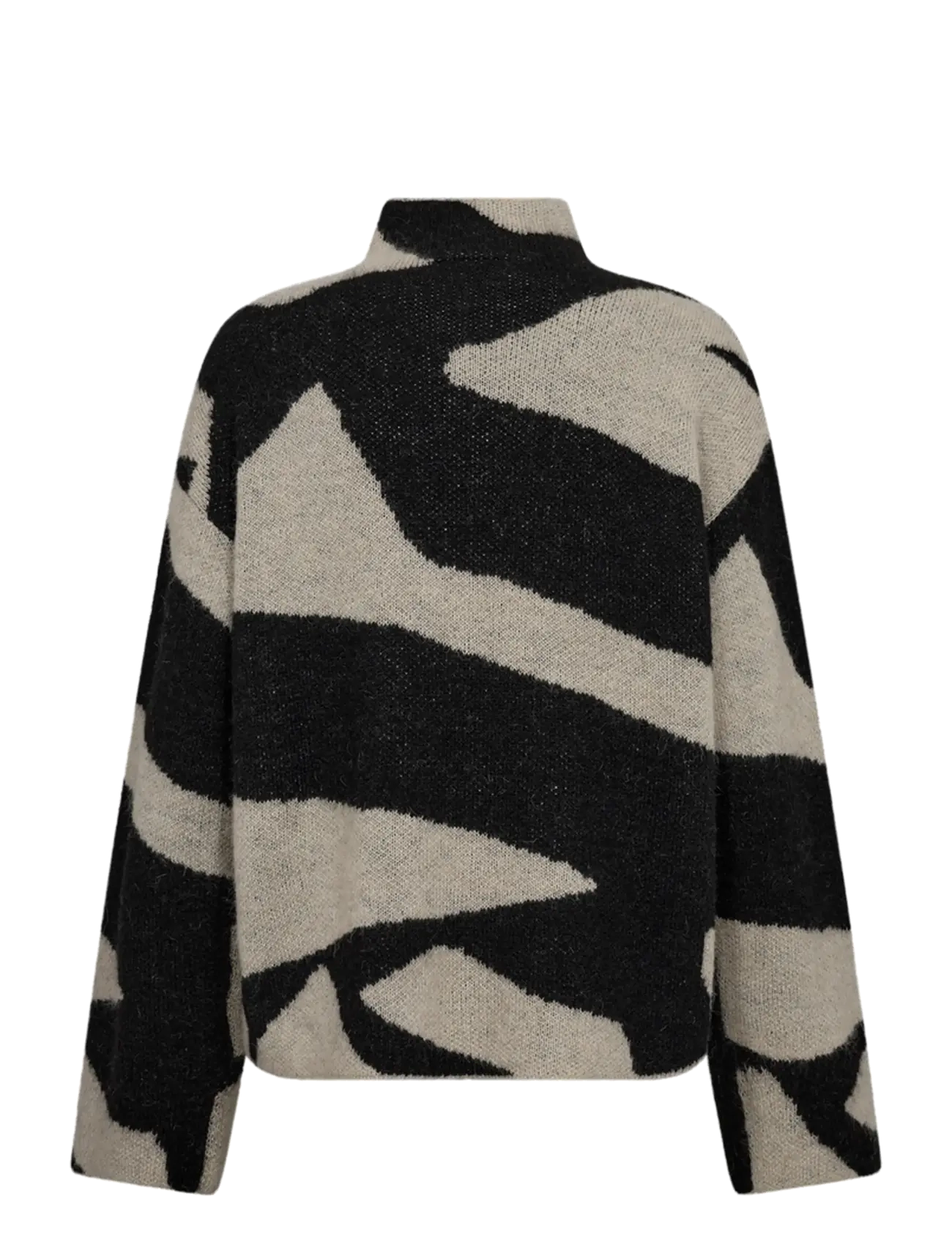 FREE/QUENT - FQDIDO-PULLOVER - moonbeam w. black - 1
