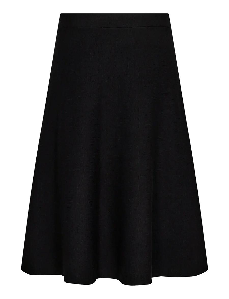 FREE/QUENT - FQANI-SKIRT - strickröcke - black - 1