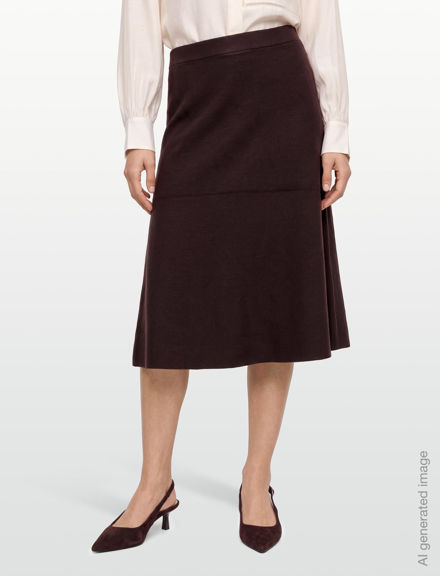 FREE/QUENT - FQANI-SKIRT - stickade kjolar - mole - 3