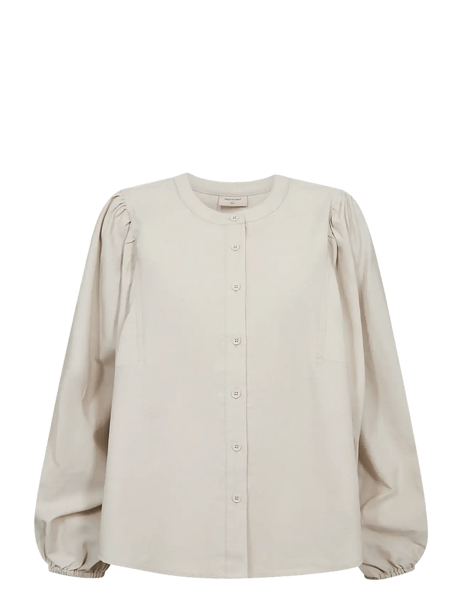 FREE/QUENT - FQVIOLET-SHIRT - langärmlige hemden - moonbeam - 0