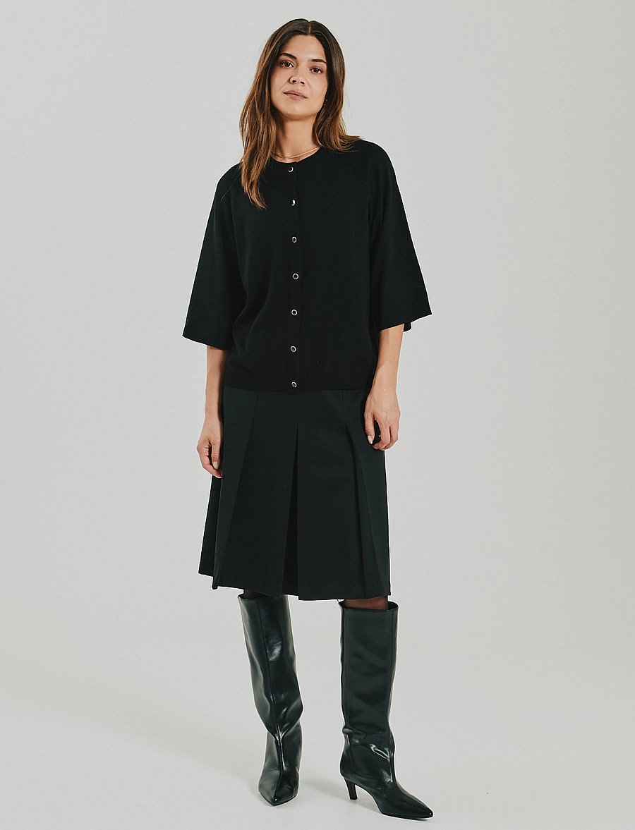 FREE/QUENT - FQKATIE-CARDIGAN - strickjacken - black - 0