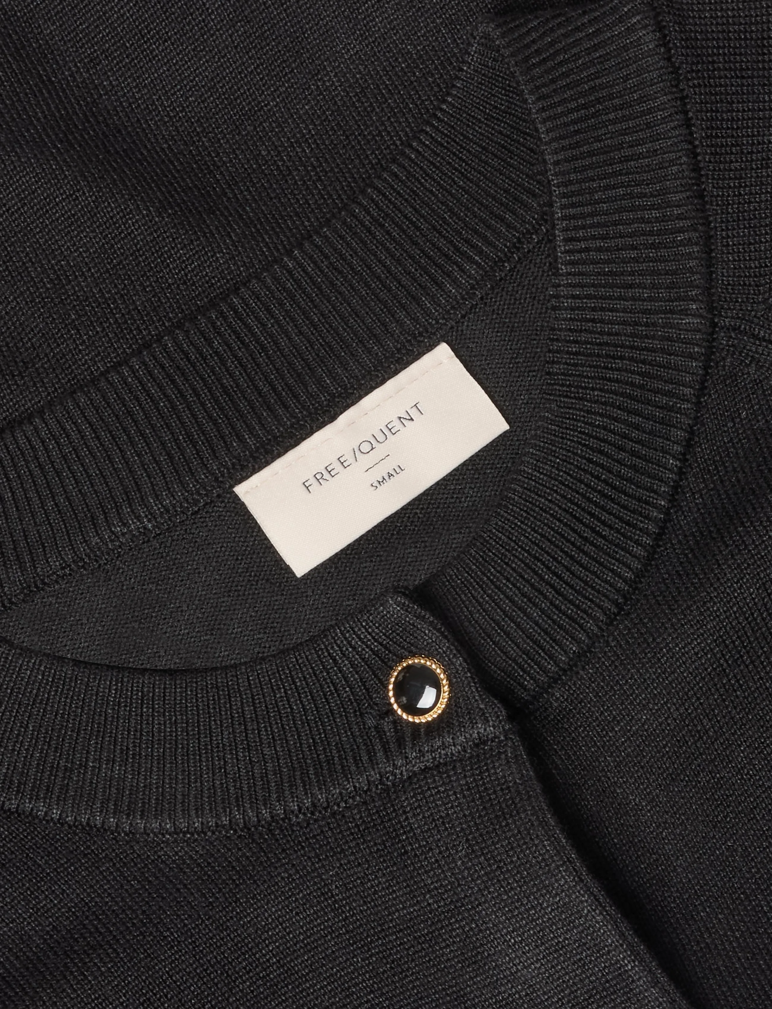 FREE/QUENT - FQKATIE-CARDIGAN - koftor - black - 4