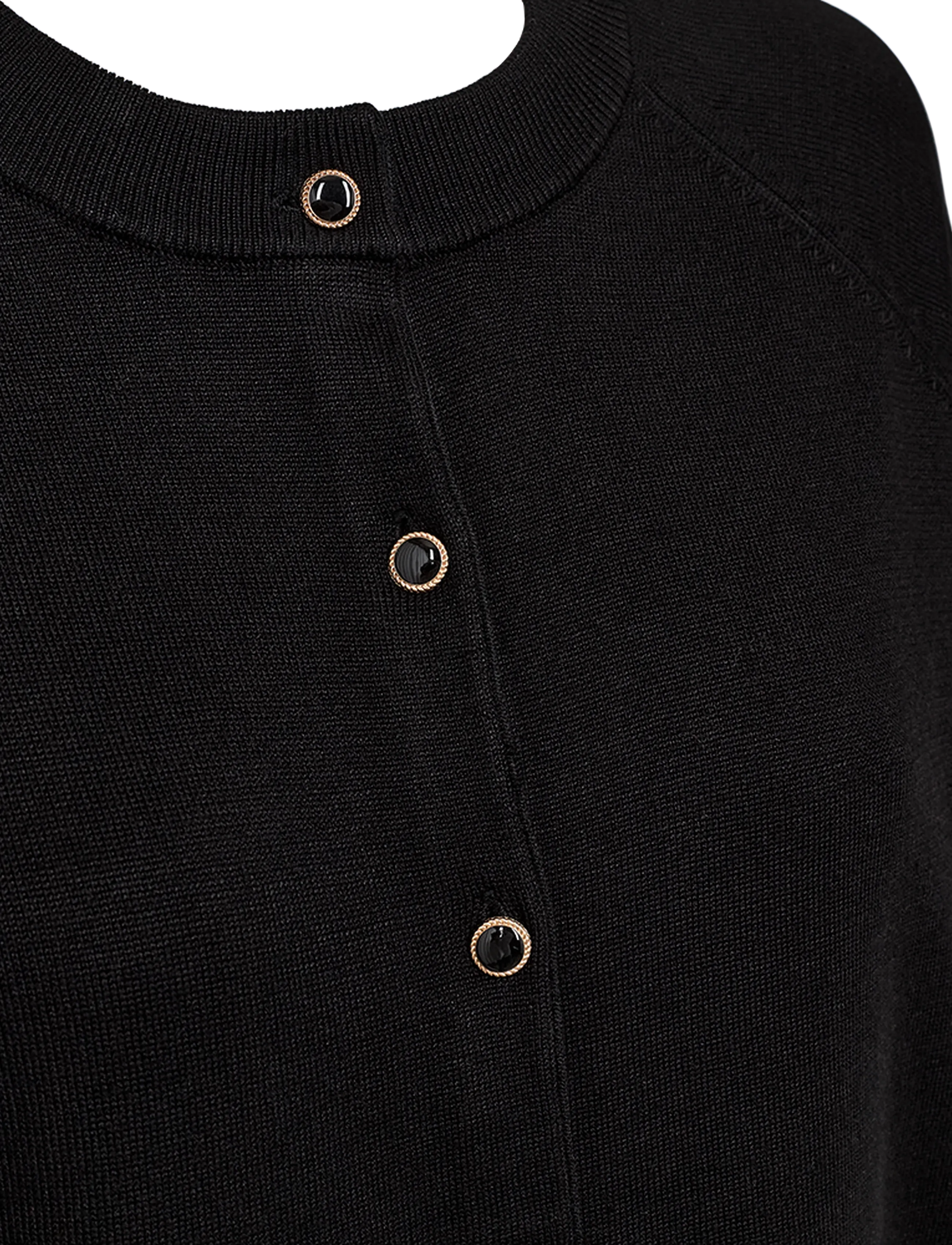 FREE/QUENT - FQKATIE-CARDIGAN - cardigans - black - 4