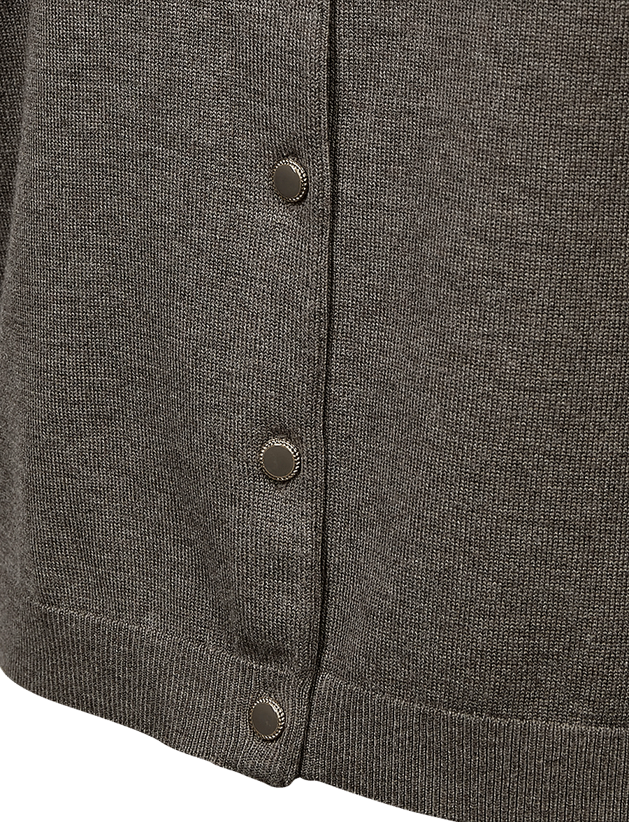 FREE/QUENT - FQKATIE-CARDIGAN - strickjacken - morel melange - 2