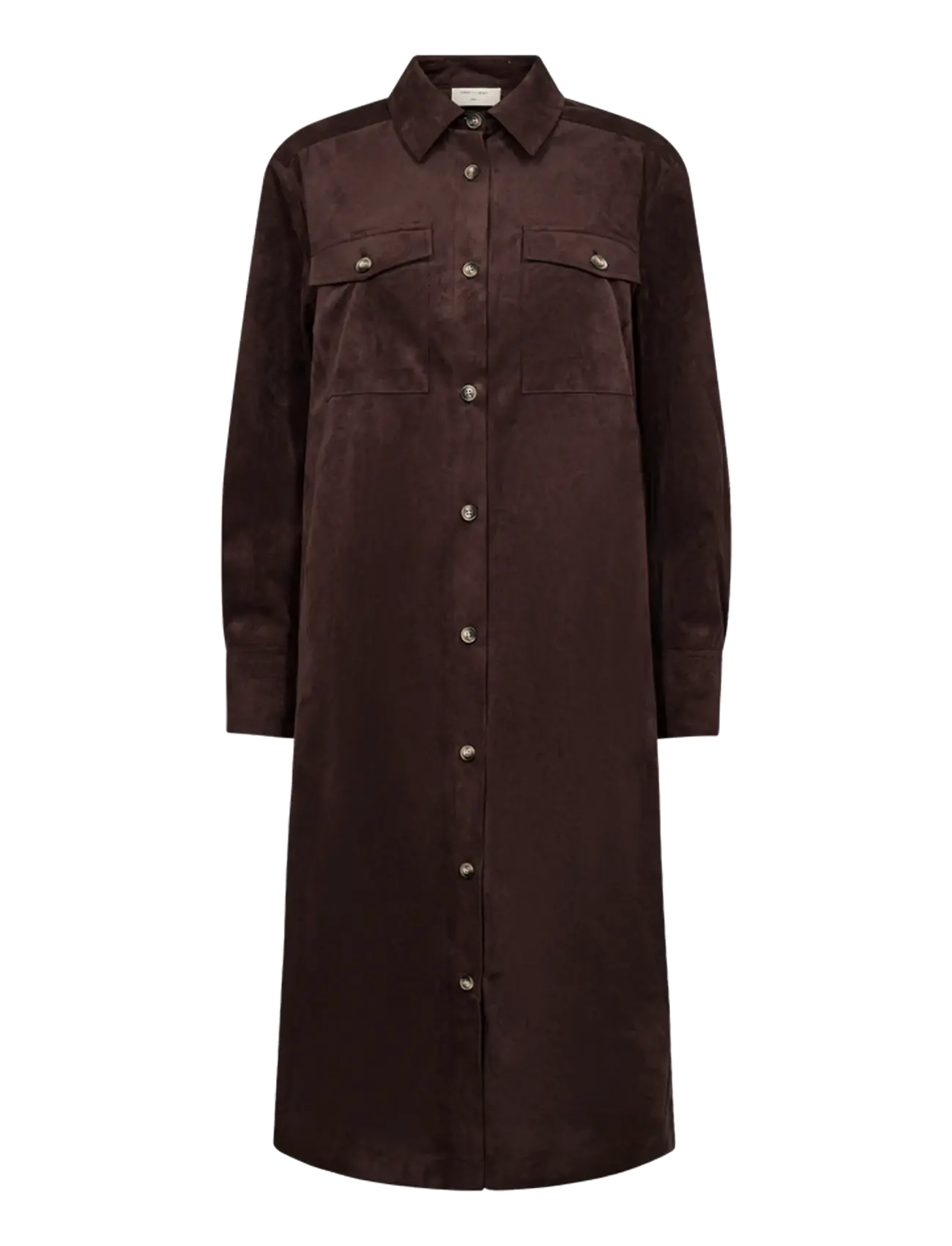 FREE/QUENT - FQMIMI-DRESS - skjortklänningar - mole - 1