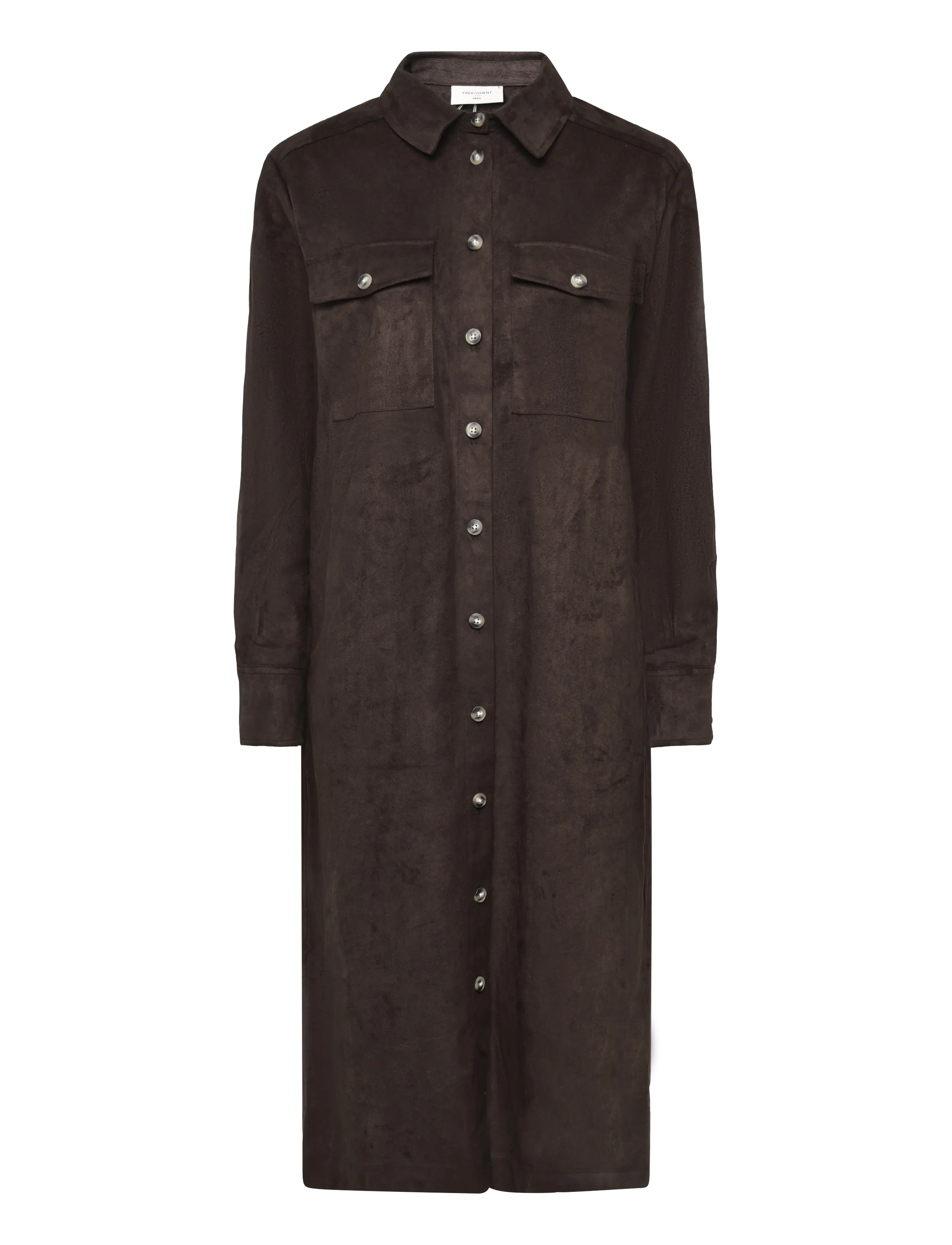 FREE/QUENT - FQMIMI-DRESS - shirt dresses - mole - 1
