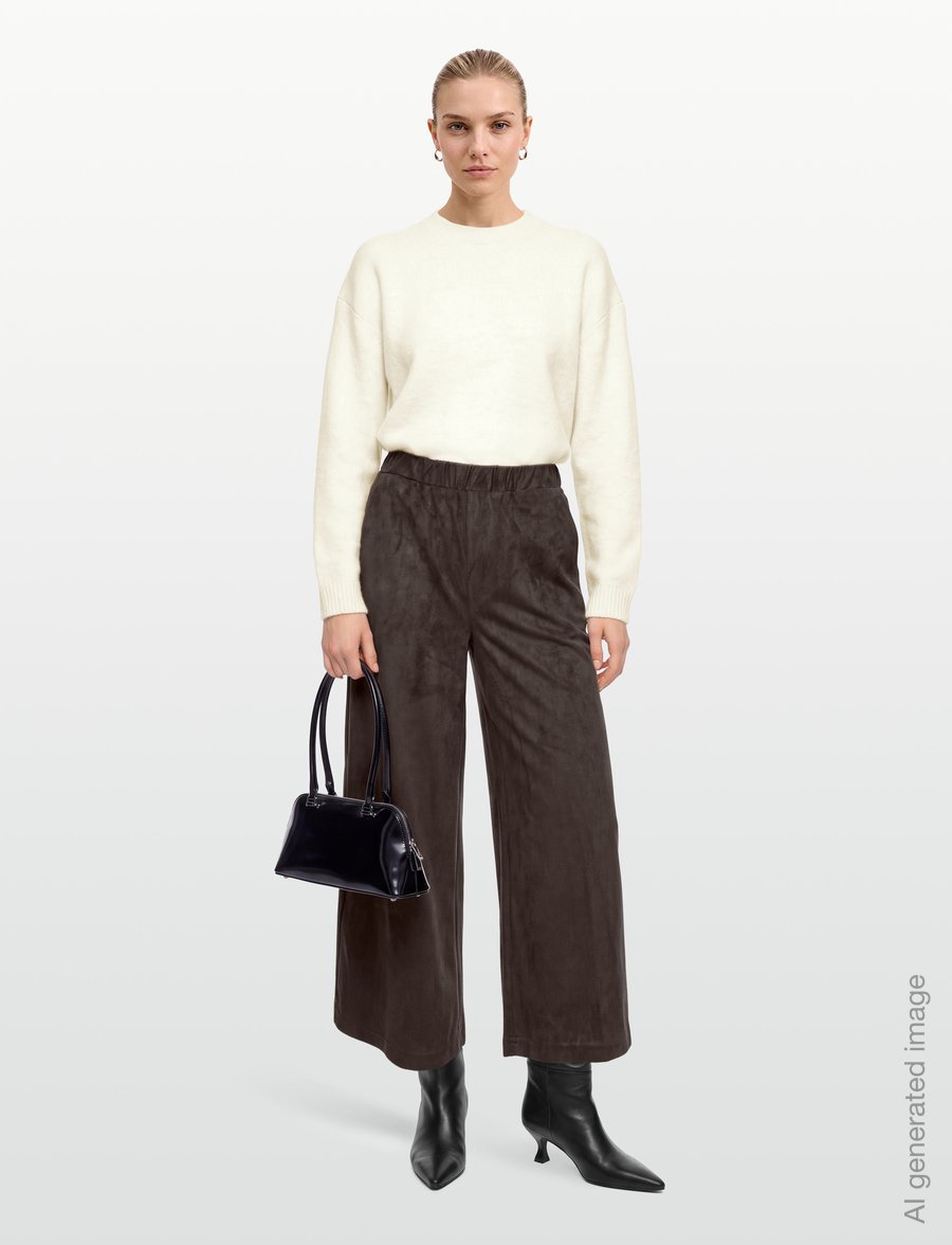 FREE/QUENT - FQMIMI-PANTS - culottes - mole - 0
