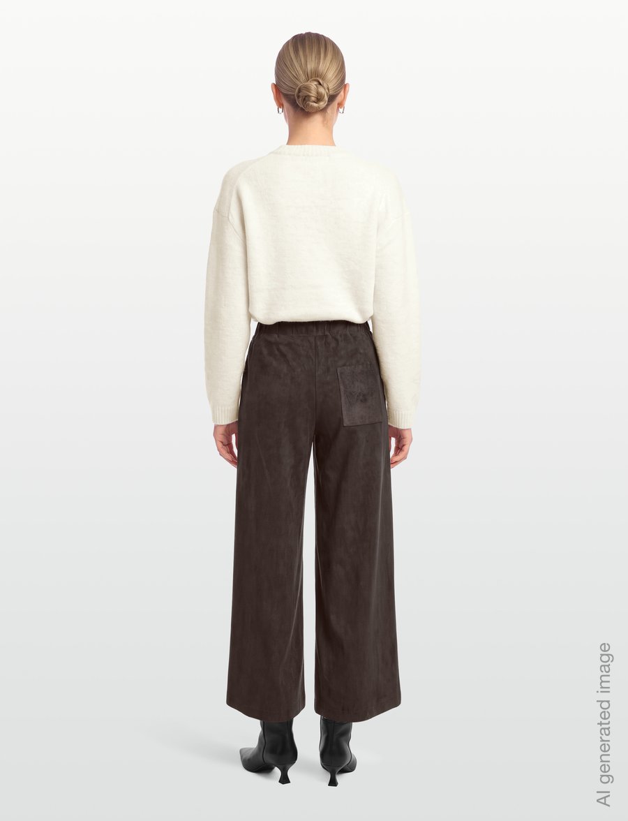 FREE/QUENT - FQMIMI-PANTS - culottes - mole - 4
