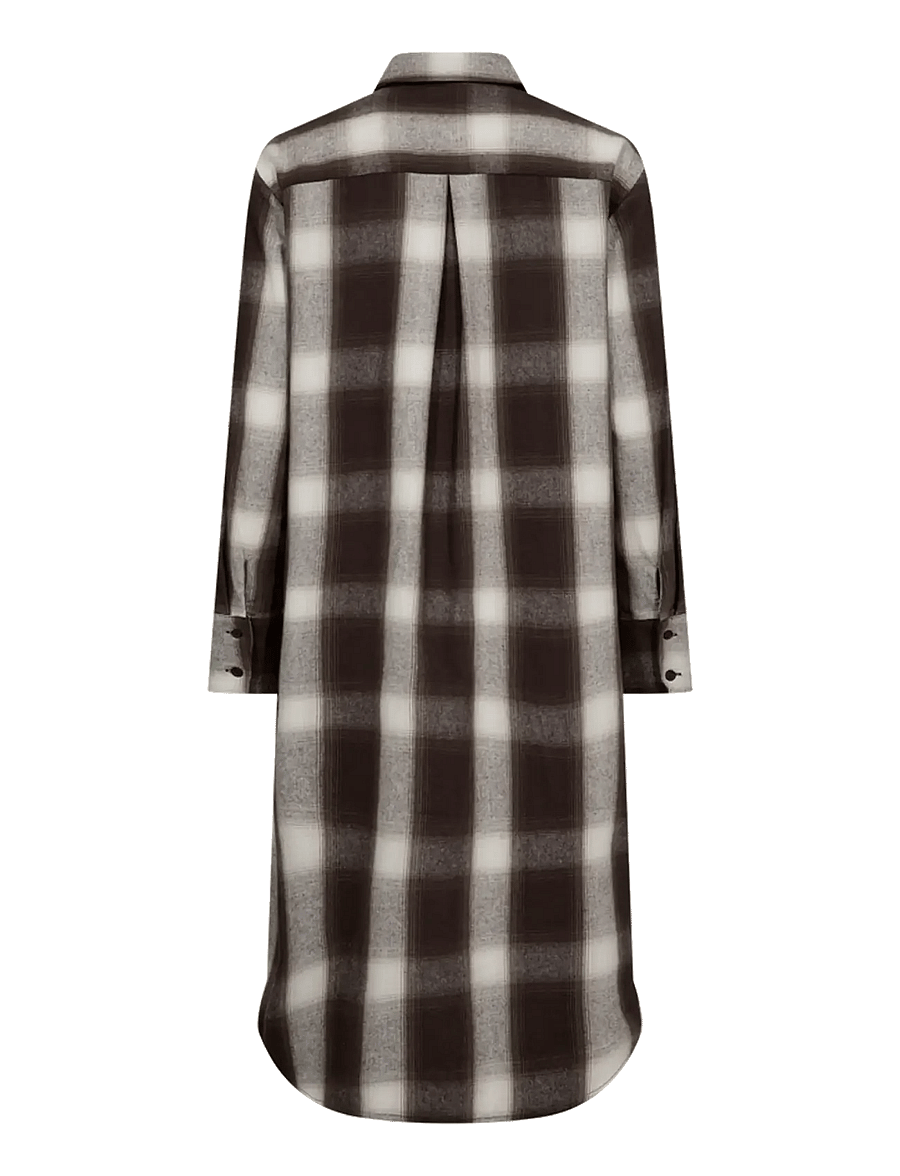 FREE/QUENT - FQERINO-DRESS - skjortklänningar - mole w. morel - 1