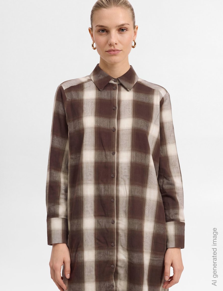 FREE/QUENT - FQERINO-DRESS - hemdkleider - mole w. morel - 3