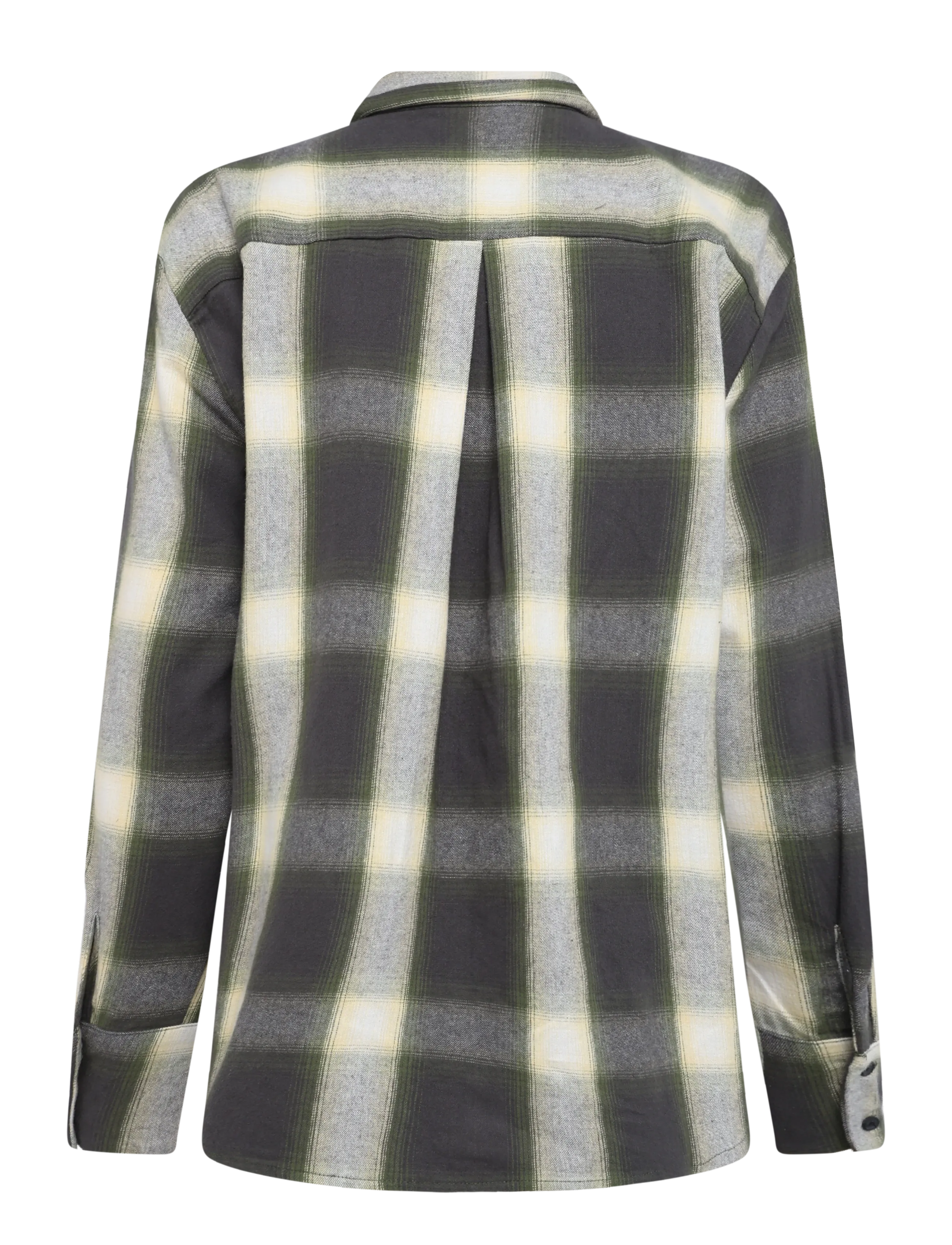 FREE/QUENT - FQERINO-SHIRT - overhemden met lange mouwen - dark grey mel w calliste green - 2