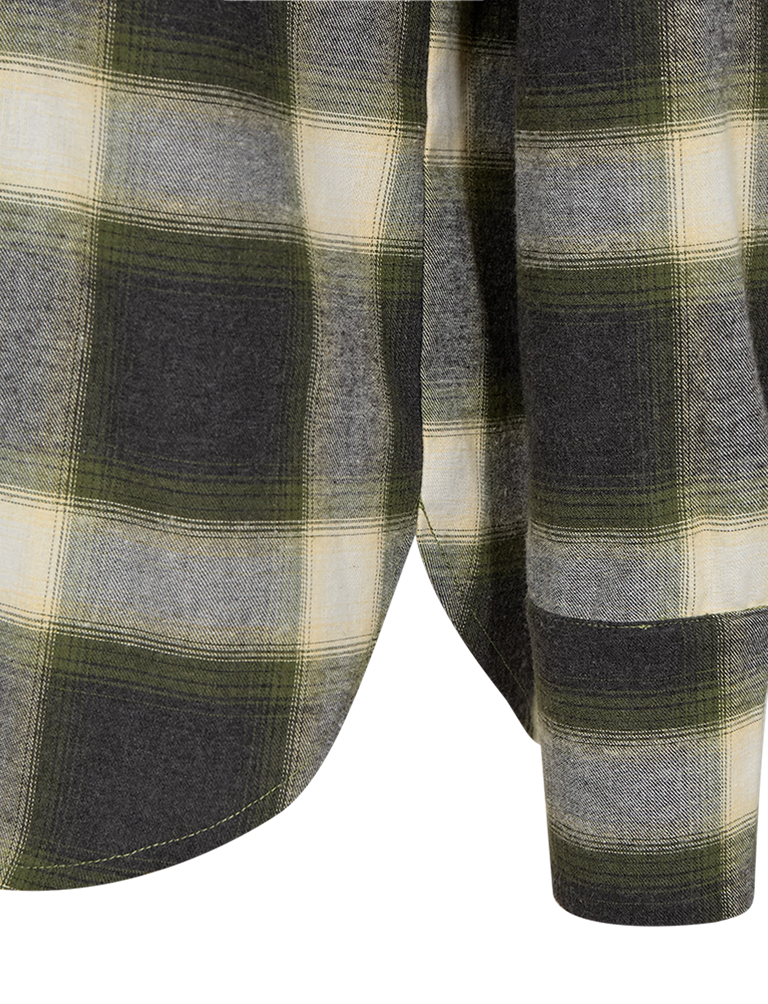 FREE/QUENT - FQERINO-SHIRT - langärmlige hemden - dark grey mel w calliste green - 4