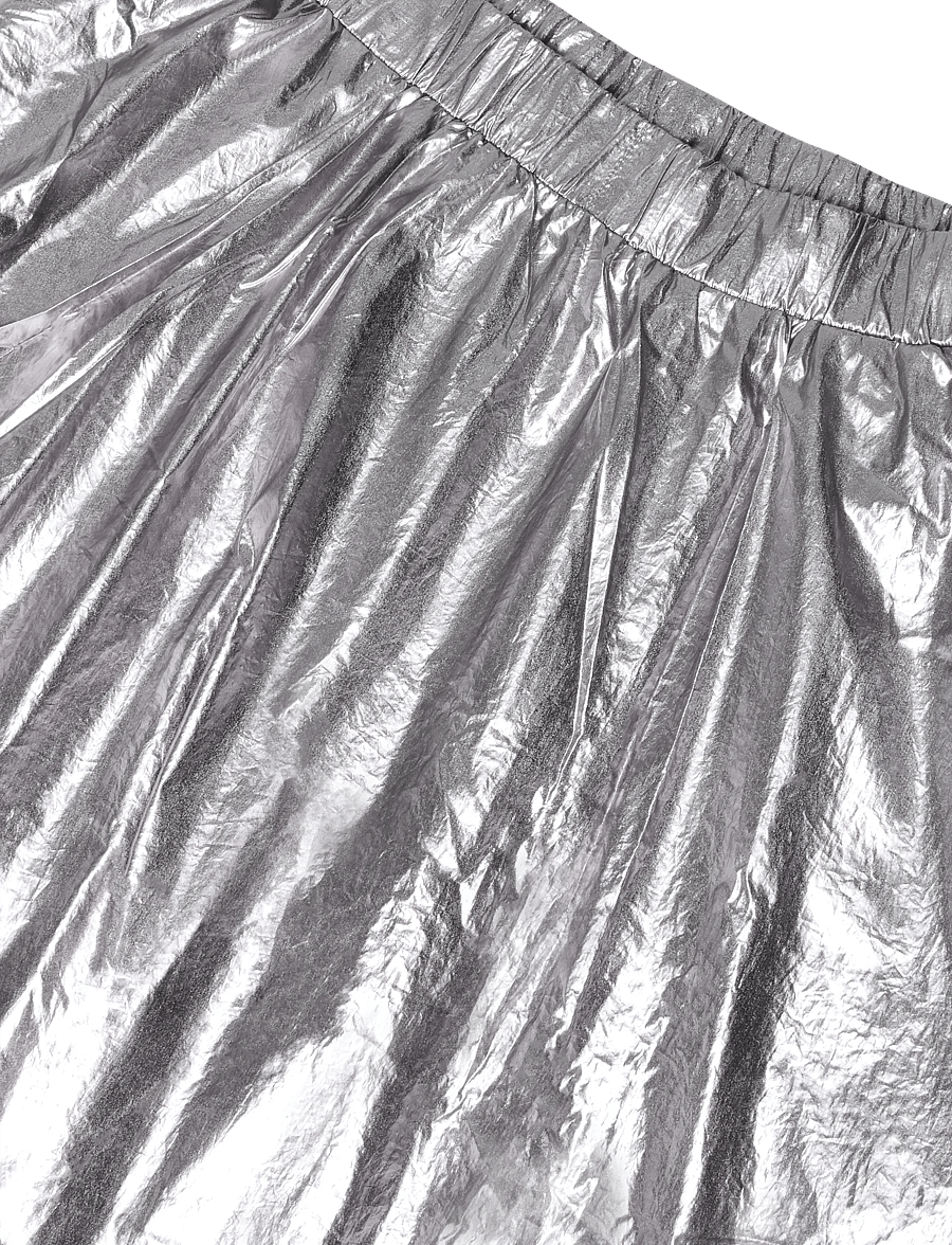 FREE/QUENT - FQBLING-SKIRT - midi-röcke - gunmetal - 4
