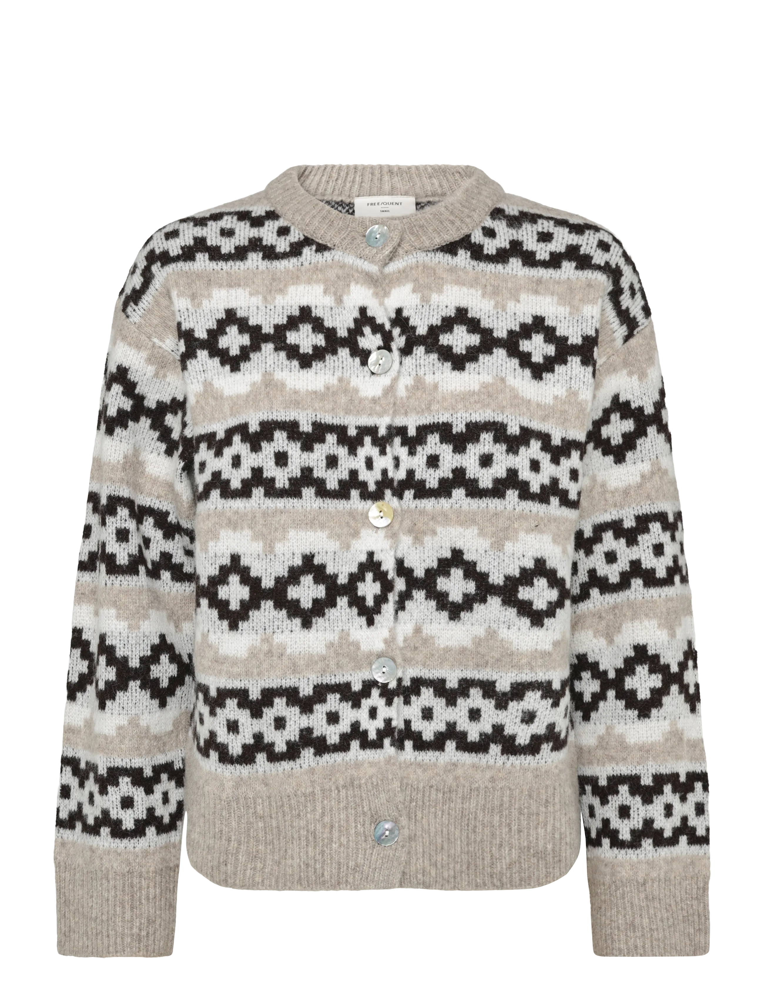 SILVER M MEL W STAR OFF-WHITE