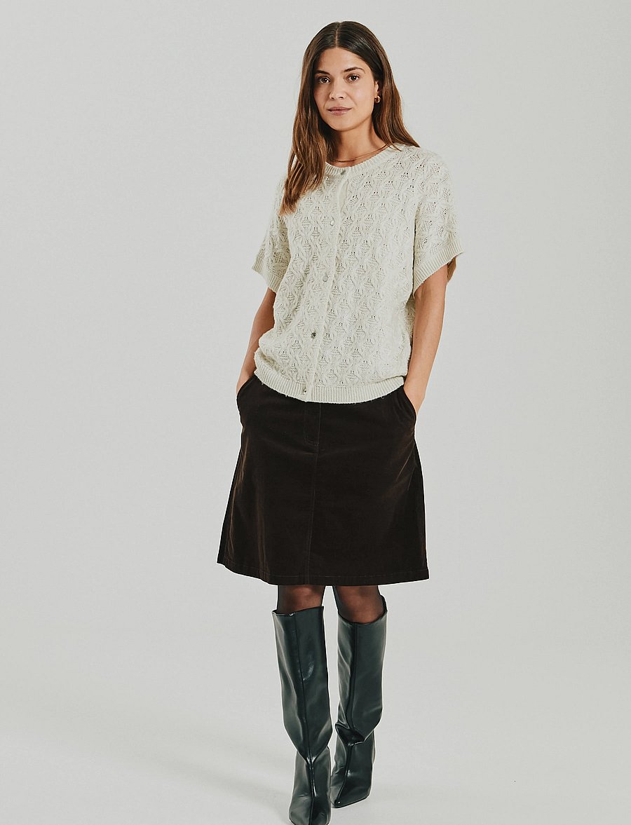 FREE/QUENT - FQCATHY-WAISTCOAT - moonbeam - 0