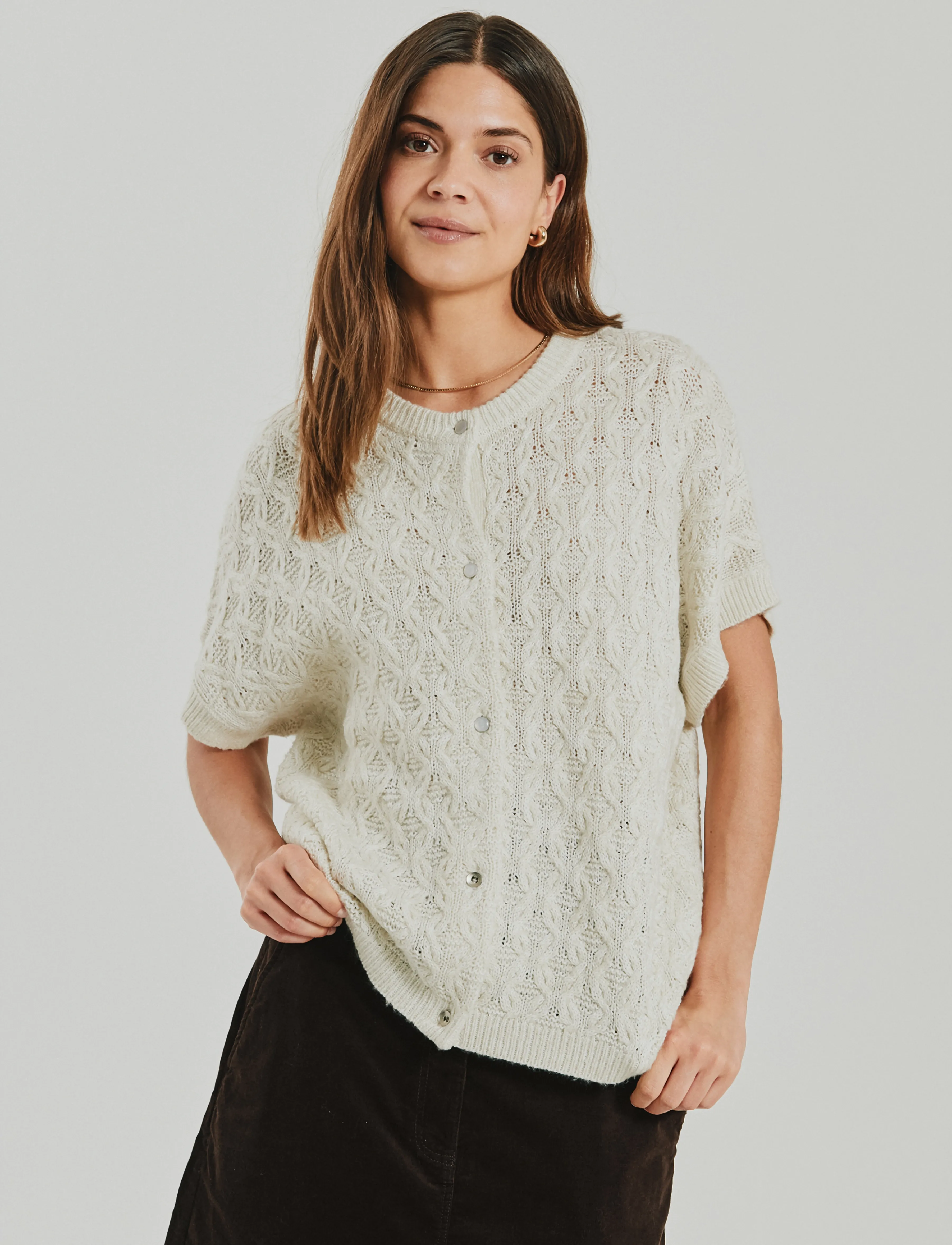 FREE/QUENT - FQCATHY-WAISTCOAT - moonbeam - 3