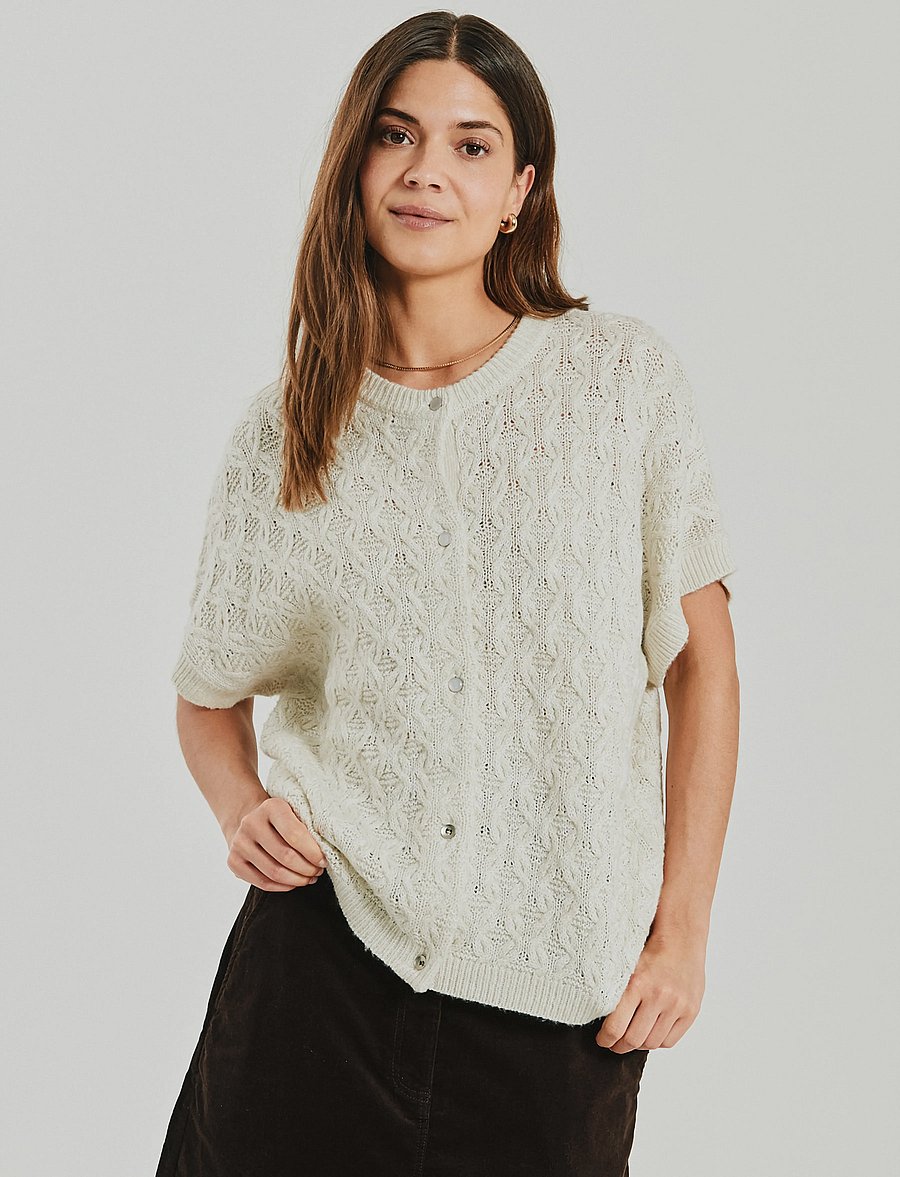 FREE/QUENT - FQCATHY-WAISTCOAT - moonbeam - 3