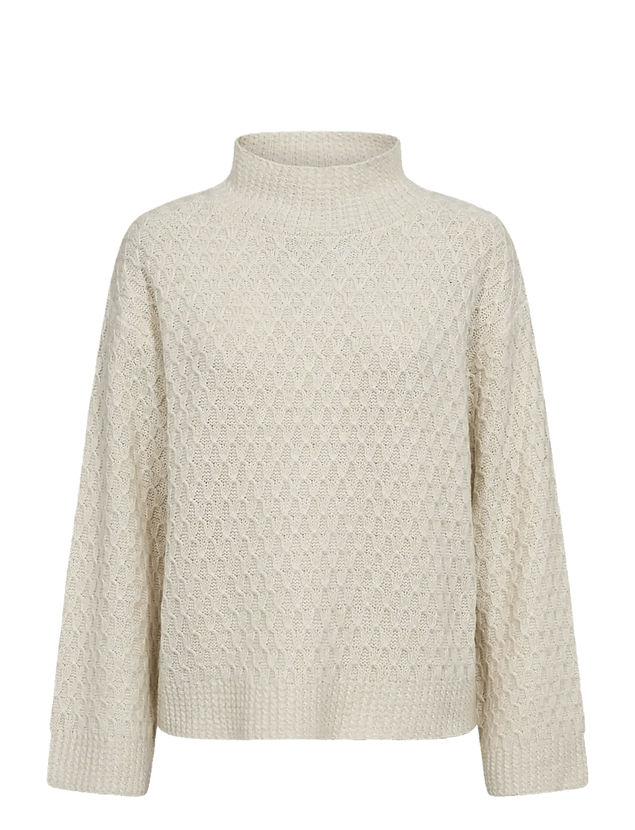 FREE/QUENT - FQCATHY-PULLOVER - striktrøjer - moonbeam - 1