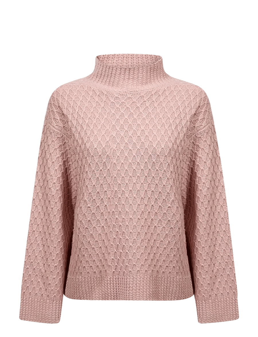 FREE/QUENT - FQCATHY-PULLOVER - stickade tröjor - pale mauve - 0