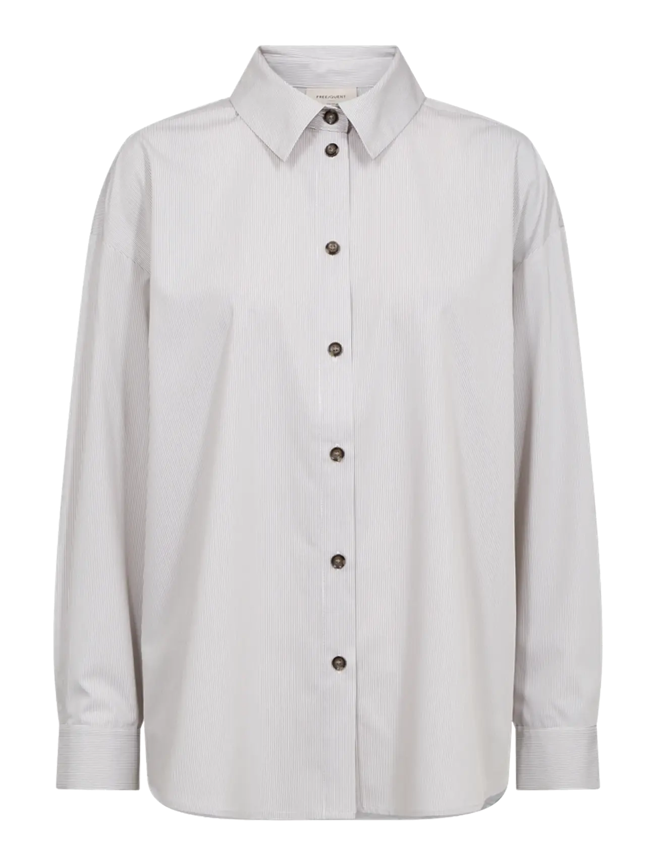 FREE/QUENT FQFLYNA-SHIRT - Transitional Layering - STAR OFF-WHITE W. MOREL / white