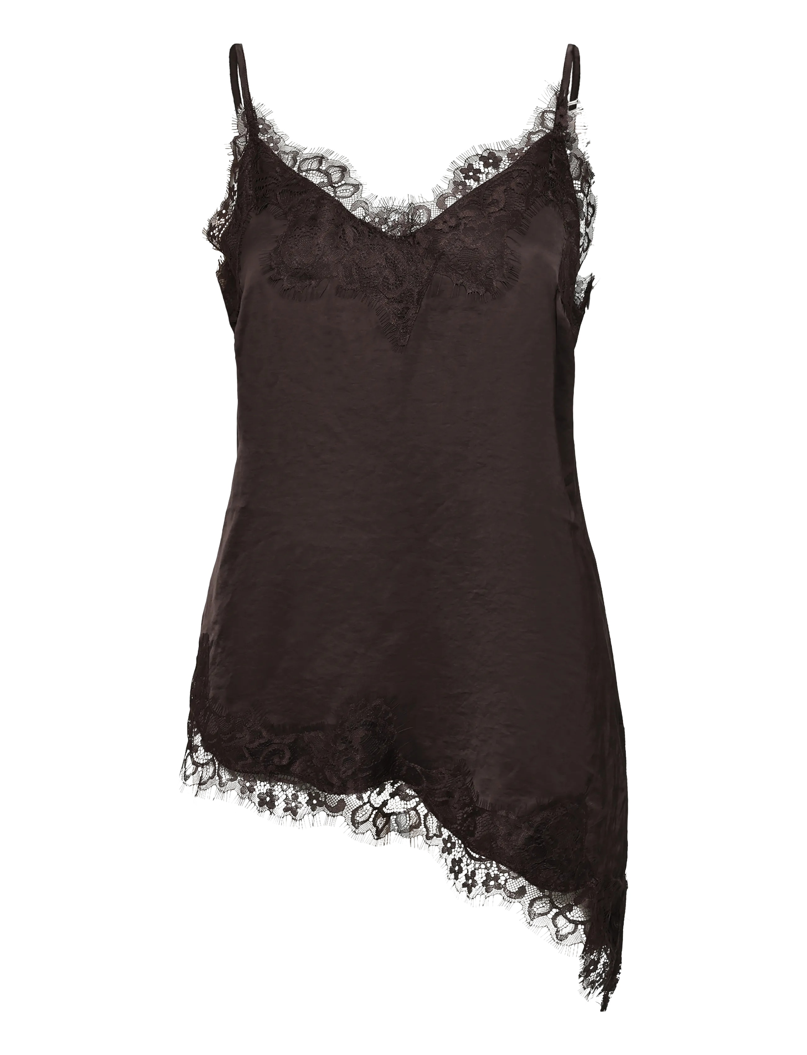 FREE/QUENT FQDOVE-TOP - T-Shirts & Tops - MOLE / brown