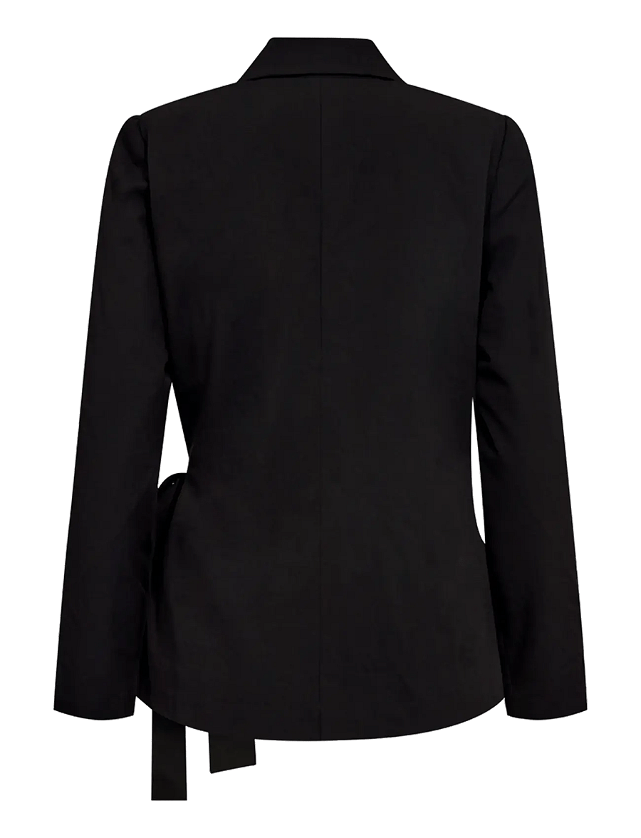 FREE/QUENT - FQVIKA-JACKET - blazer mit gürtel - black - 1