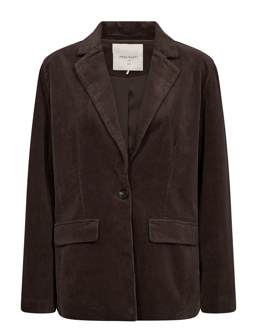 FREE/QUENT - FQCORDY-JACKET - einreihige blazer - mole - 0
