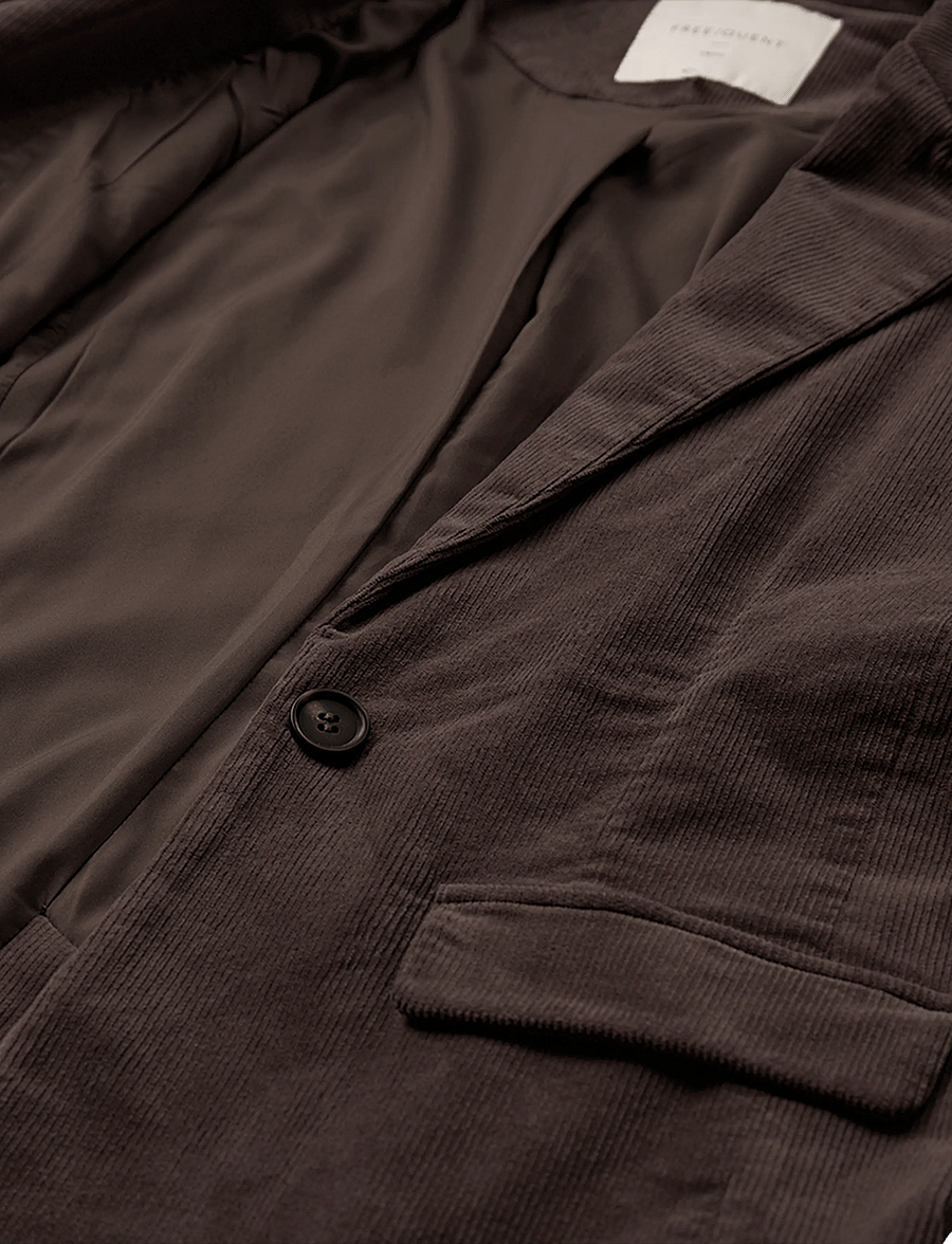 FREE/QUENT - FQCORDY-JACKET - einreihige blazer - mole - 2