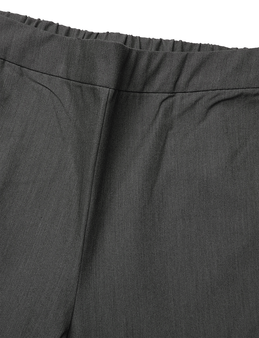 FREE/QUENT - FQVIKA-PANTS - raka byxor - dark grey melange - 3